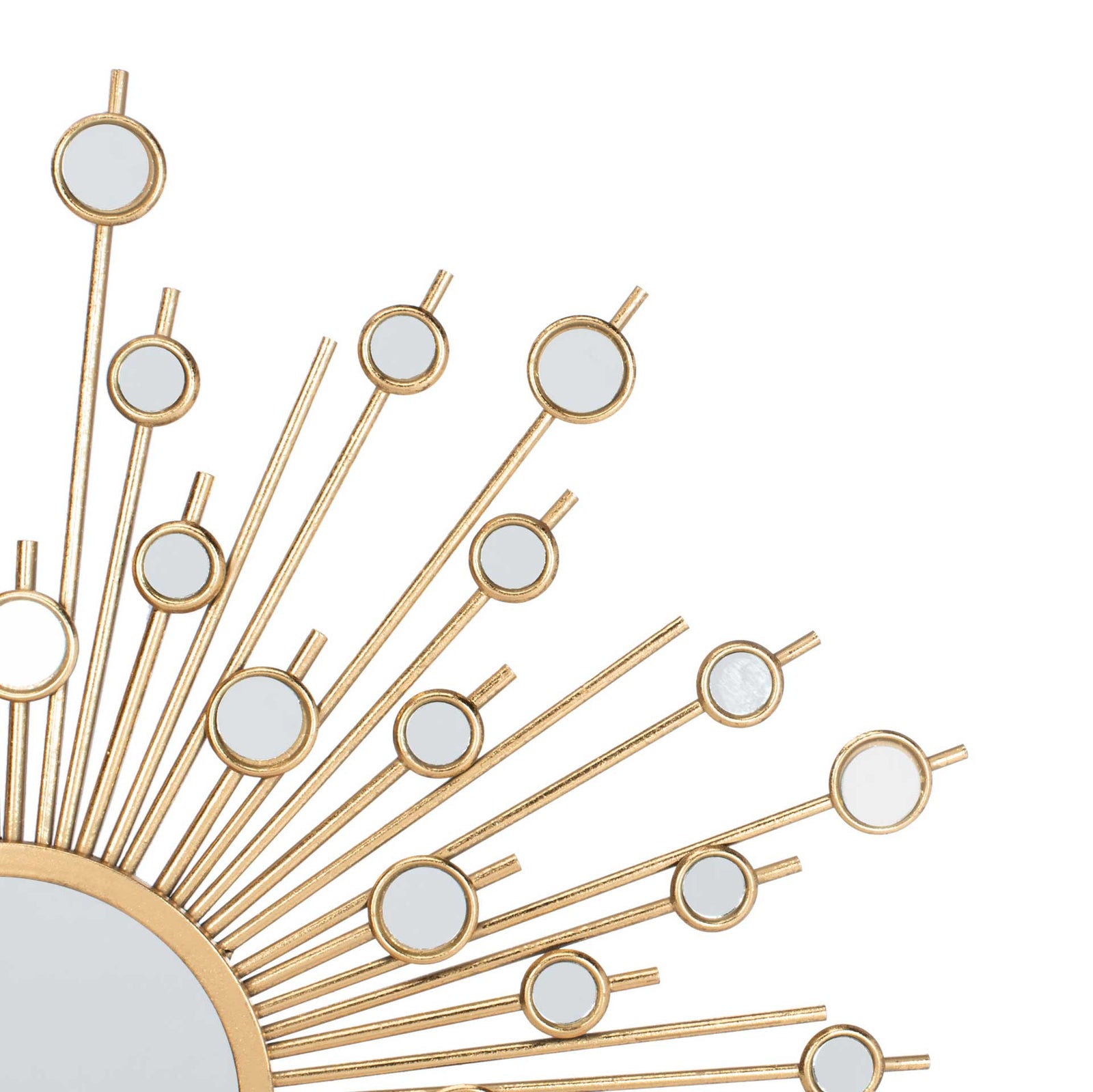 Niko Sunburst Mirror Gold