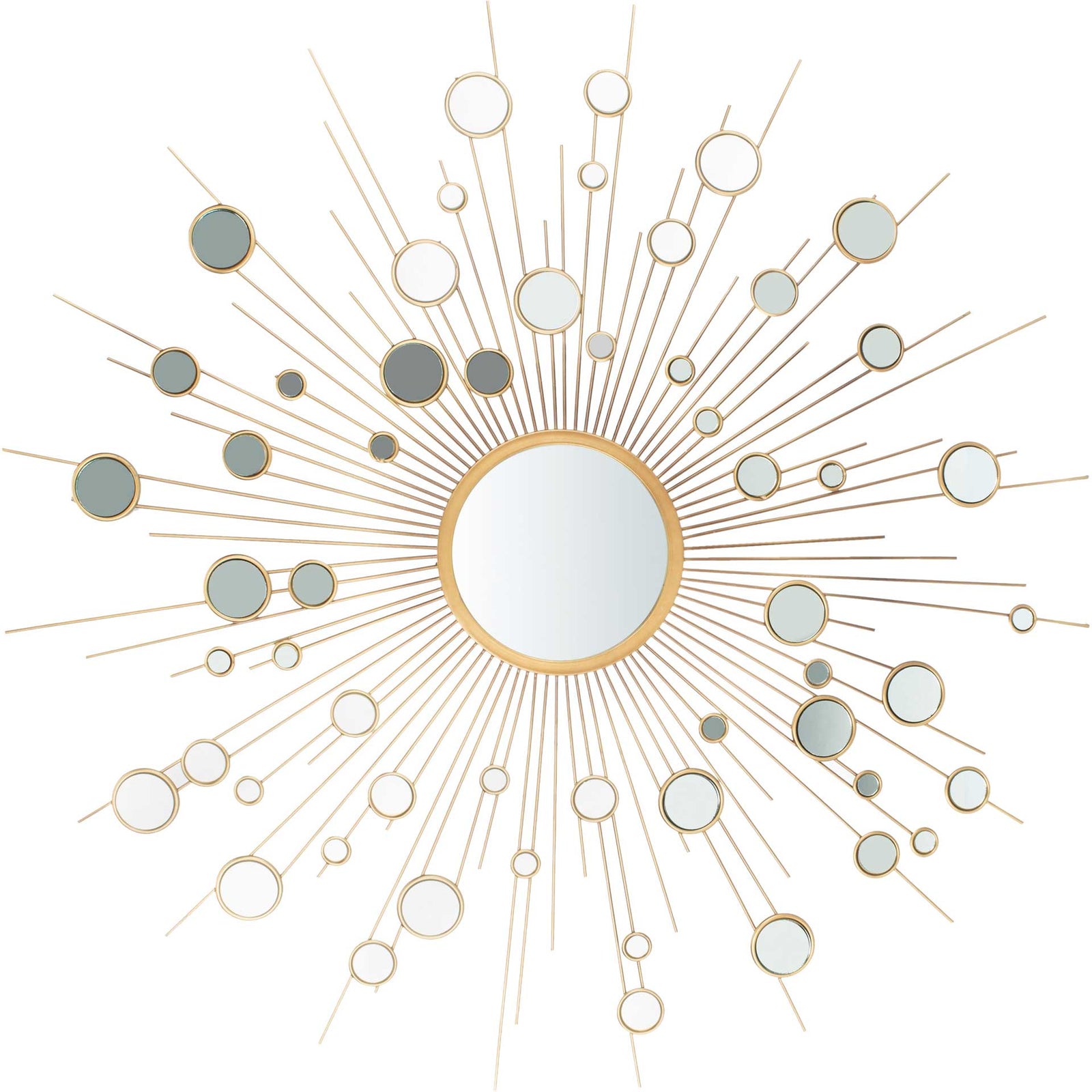 Arrive Sunburst Mirror Gold