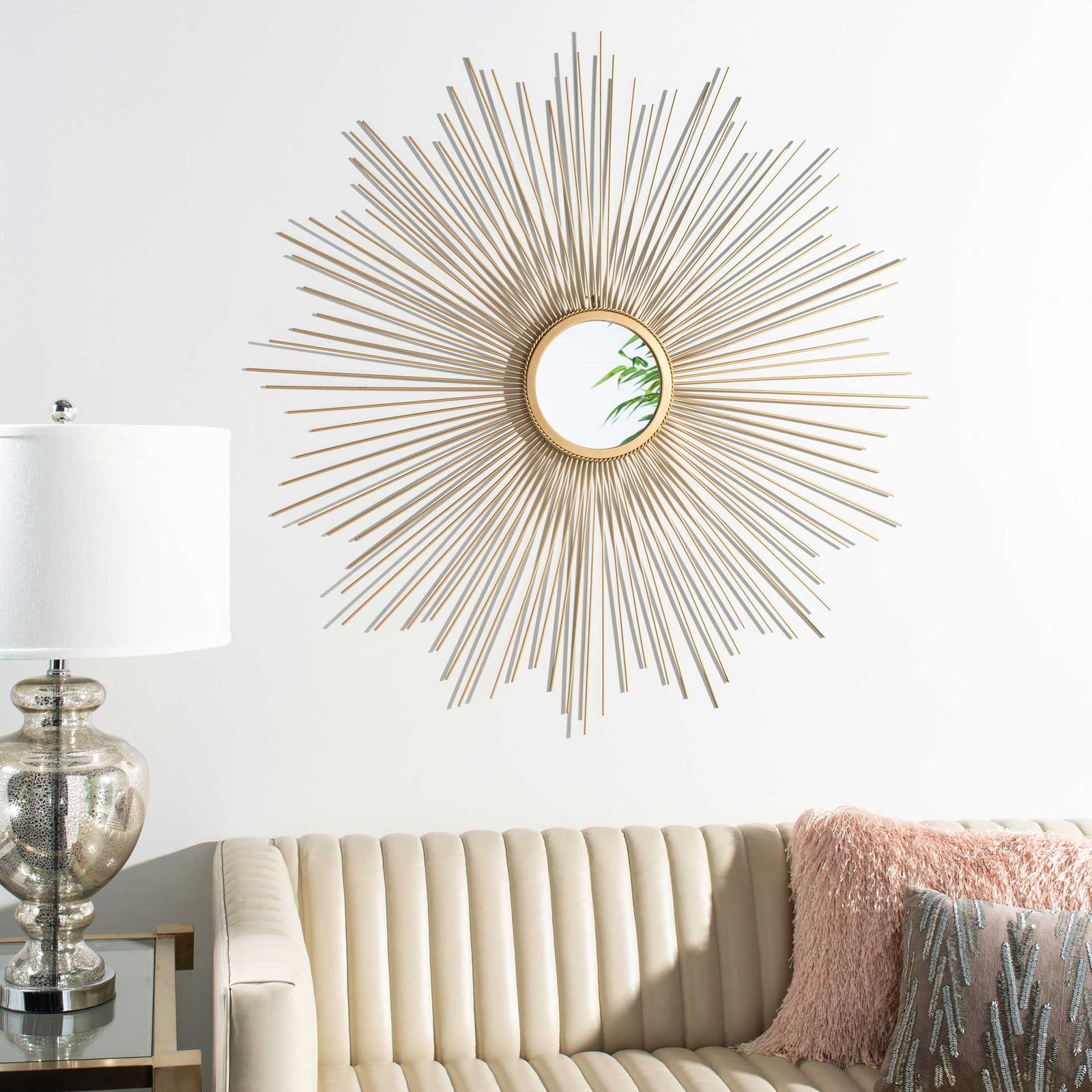Ara Sunburst Mirror Gold