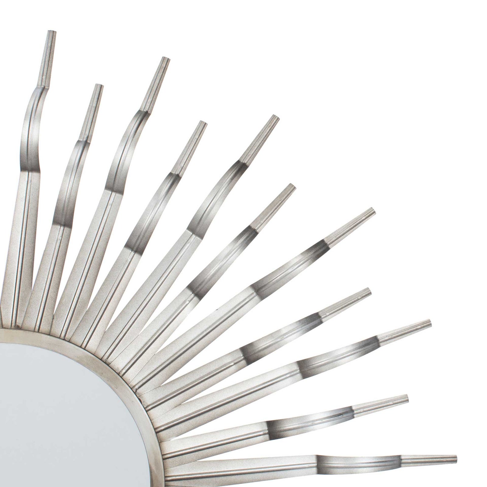 Nathalie Sunburst Mirror Gunmetal