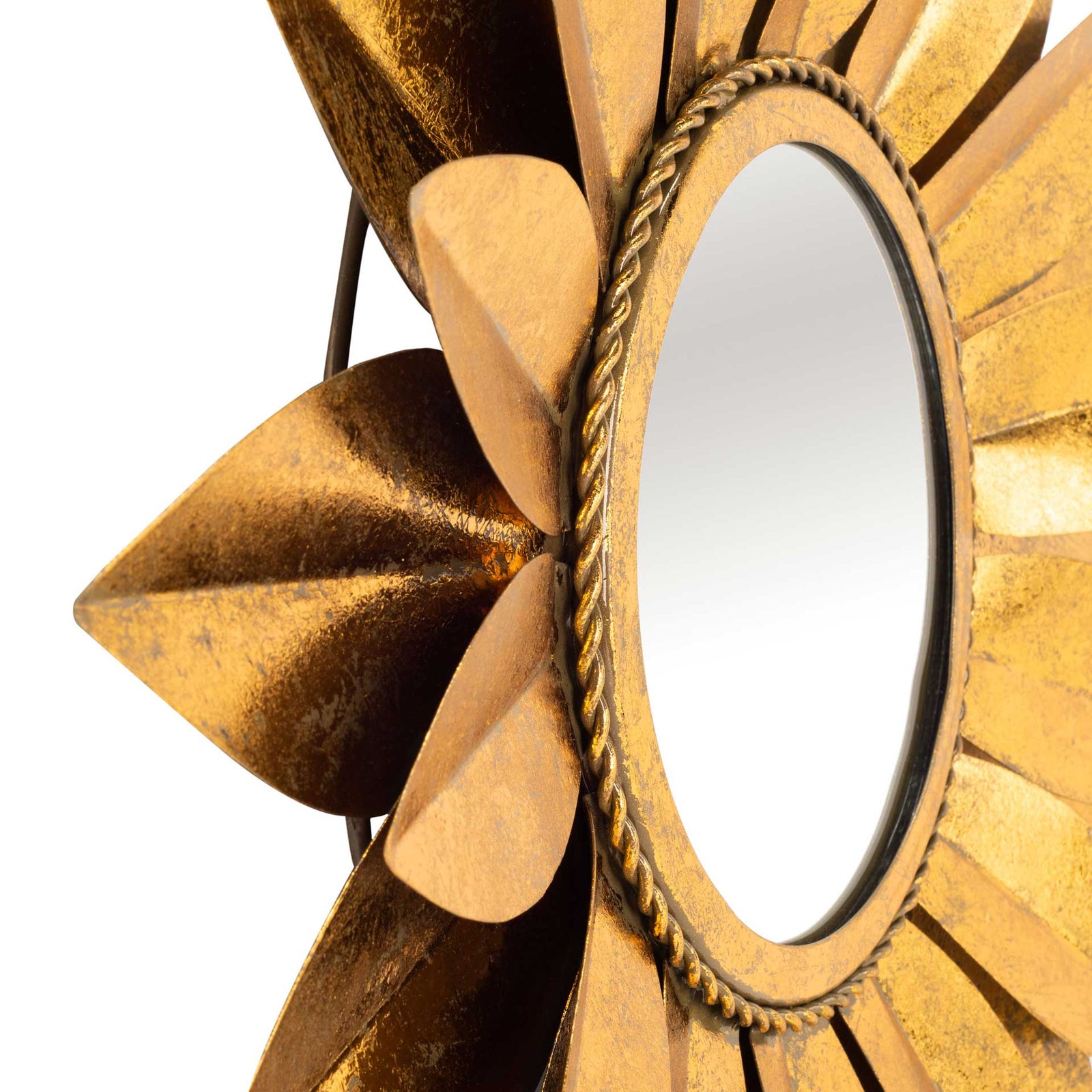 Larry Mirror Gold Foil