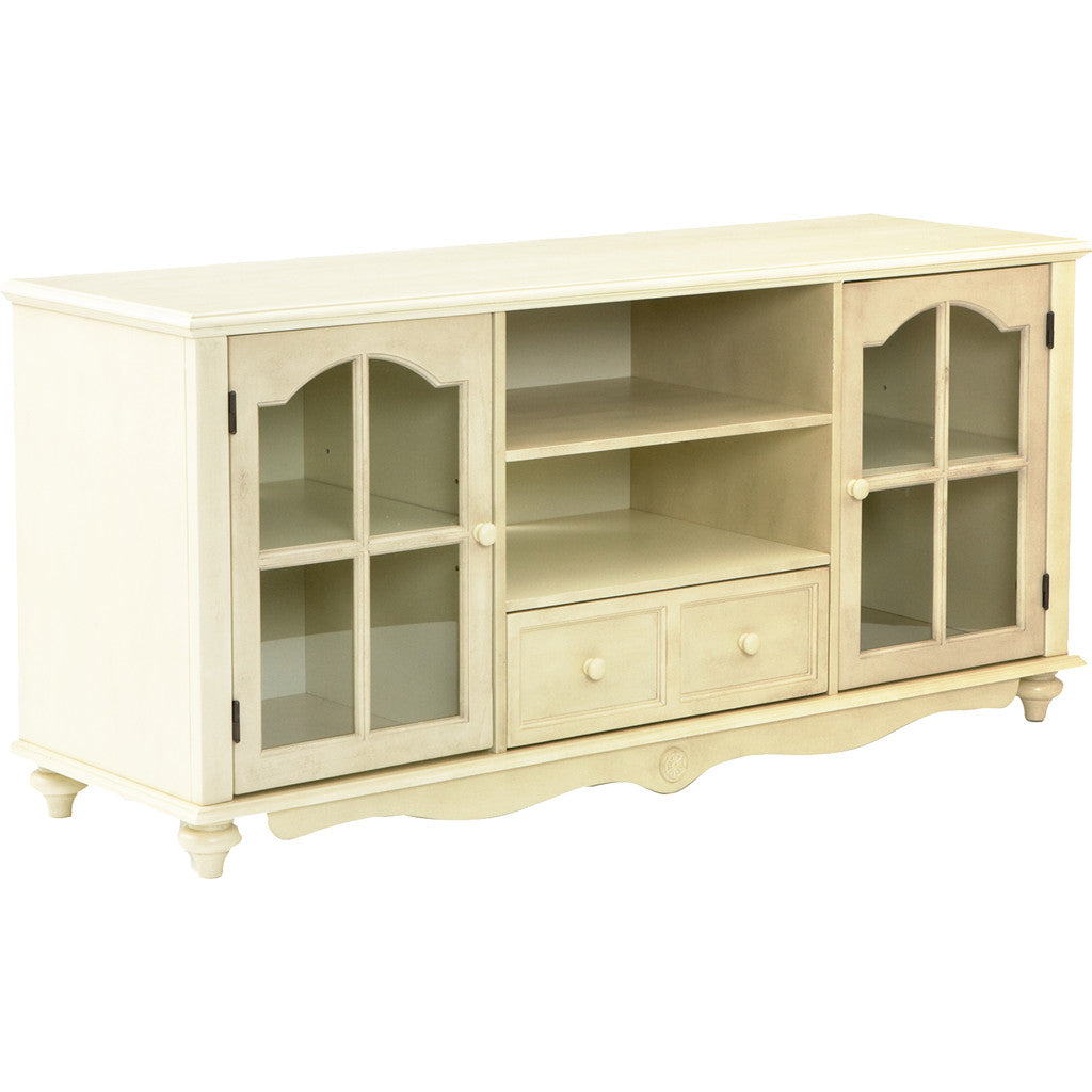 Covenant Media Stand Antique White