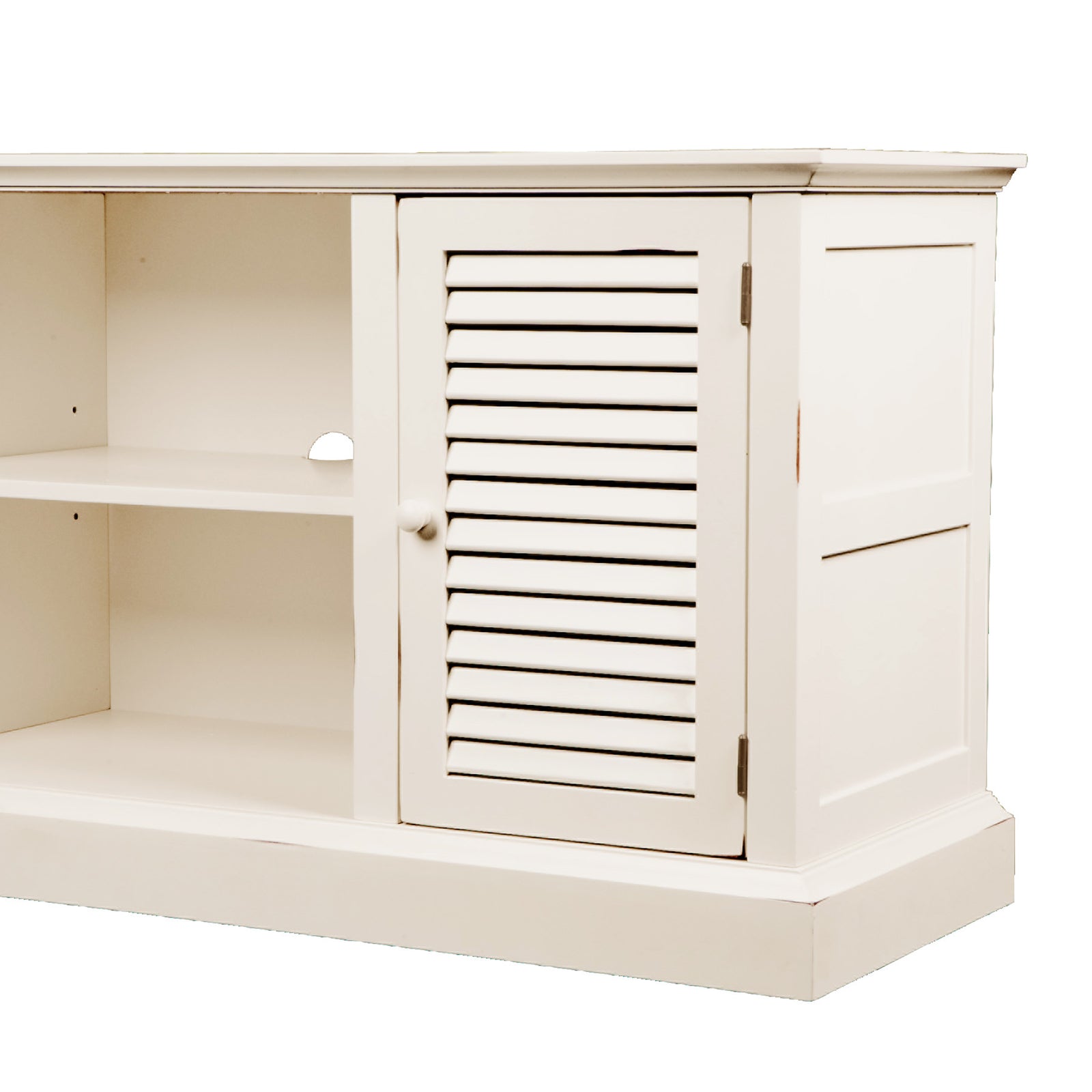 Arthur Media Stand Antique White
