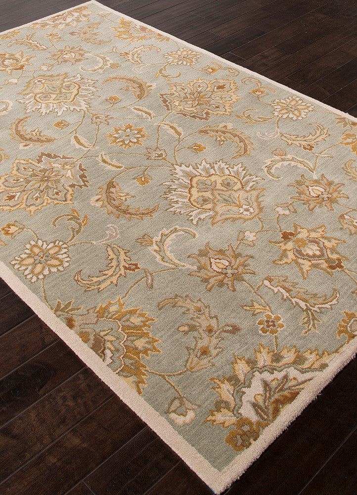Mythos Abers Ice Blue/Antique White Area Rug