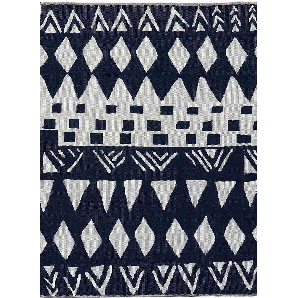 National Geographic Tiebele Black/White Area Rug
