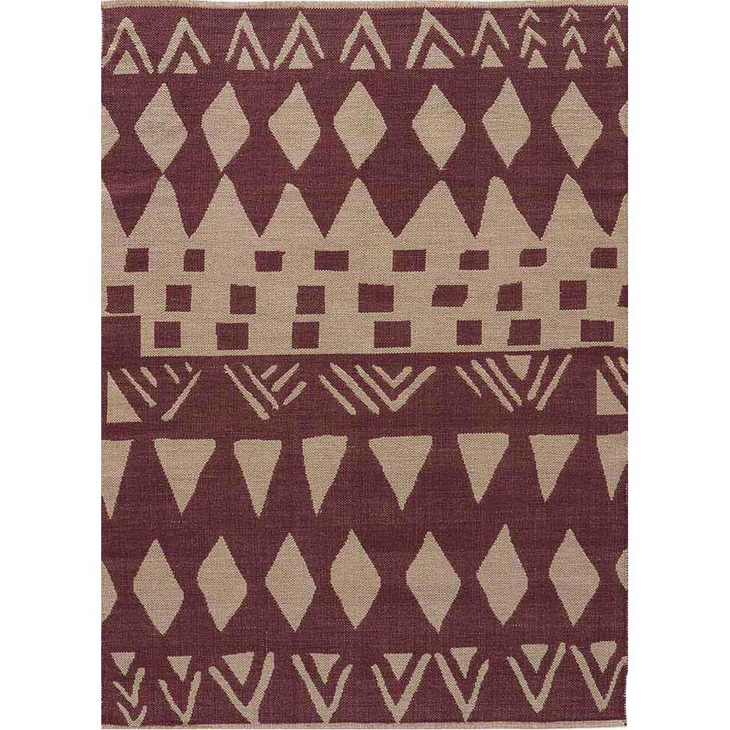 National Geographic Tiebele Purple/Gray Area Rug