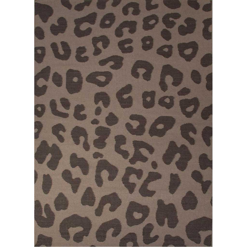 National Geographic Jaguar Cobblestone/Bungee Cord Area Rug