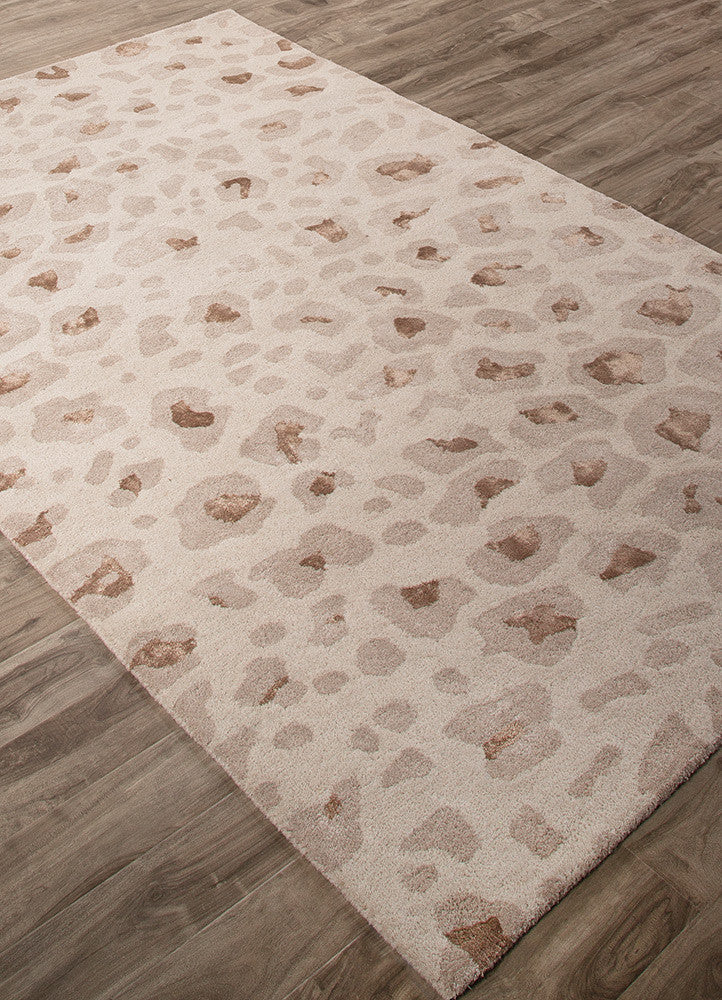 National Geographic Cheetah Rainy Days/Feathered Gray Area Rug