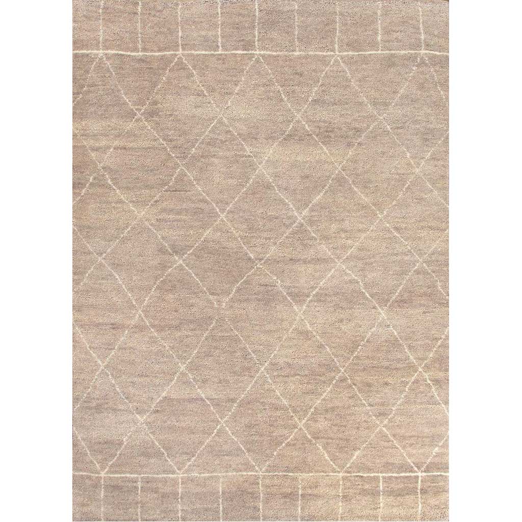 Nostalgia Tangier Simply Taupe/Snow White Area Rug
