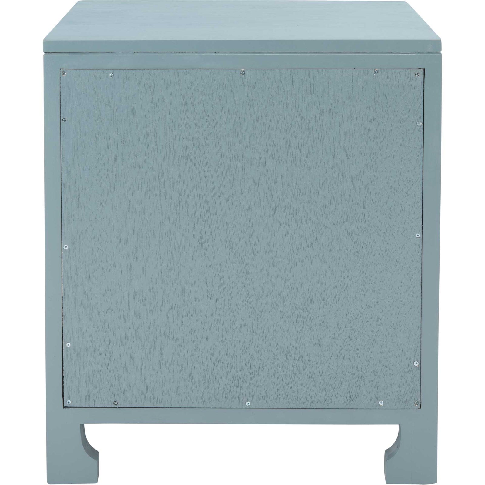 Daphne 1 Drawer 1 Door Nightstand Blue Gray/Natural
