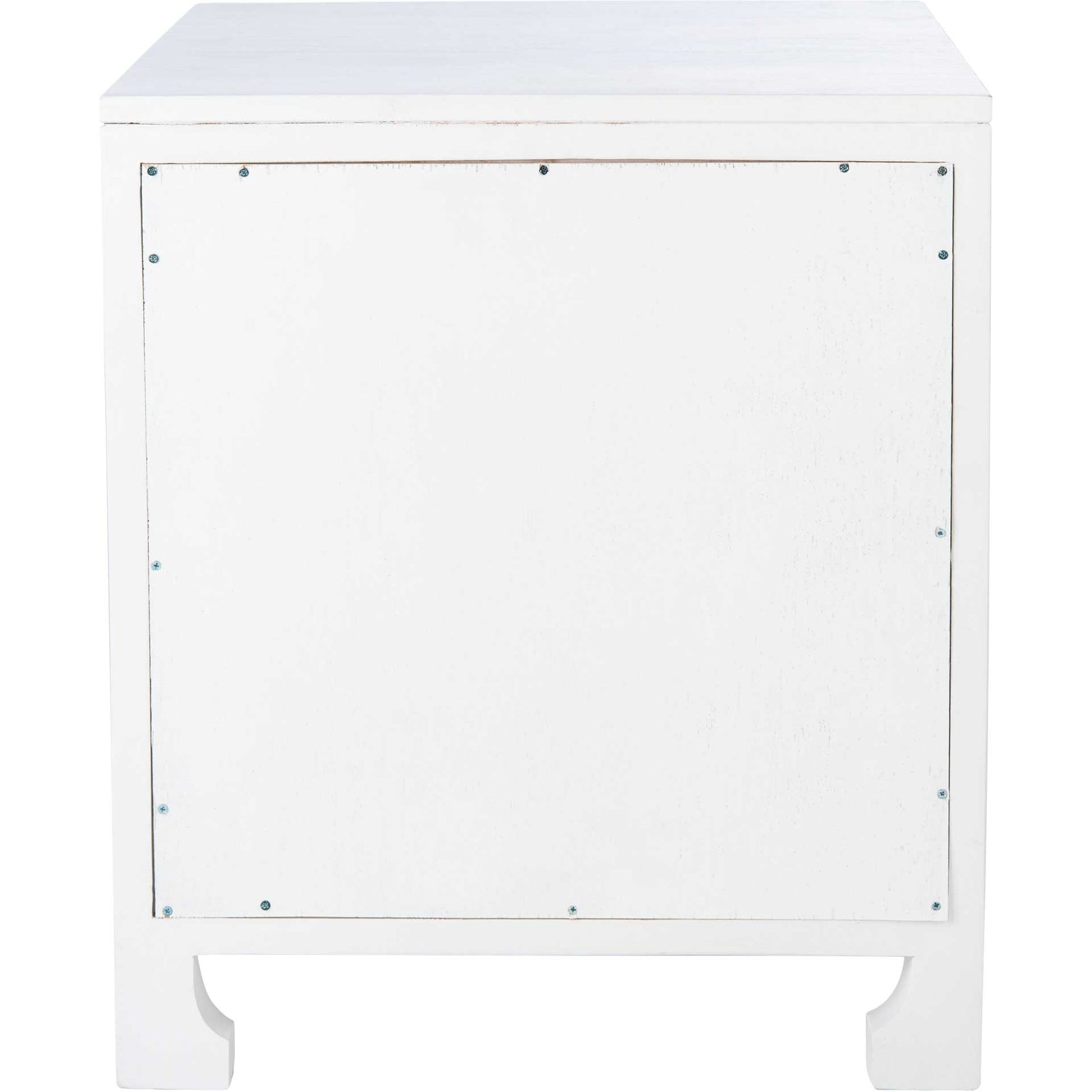 Daphne 1 Drawer 1 Door Nightstand White/Natural