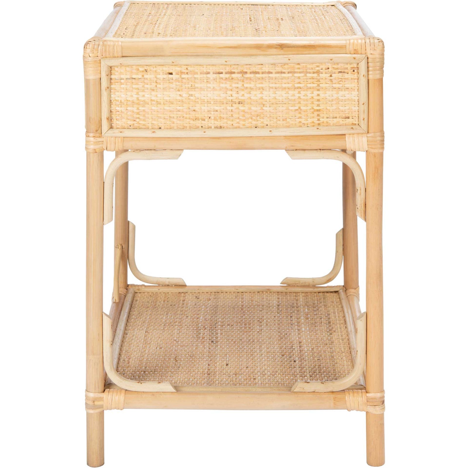 Ronin 1 Drawer 1 Shelf Nightstand Natural