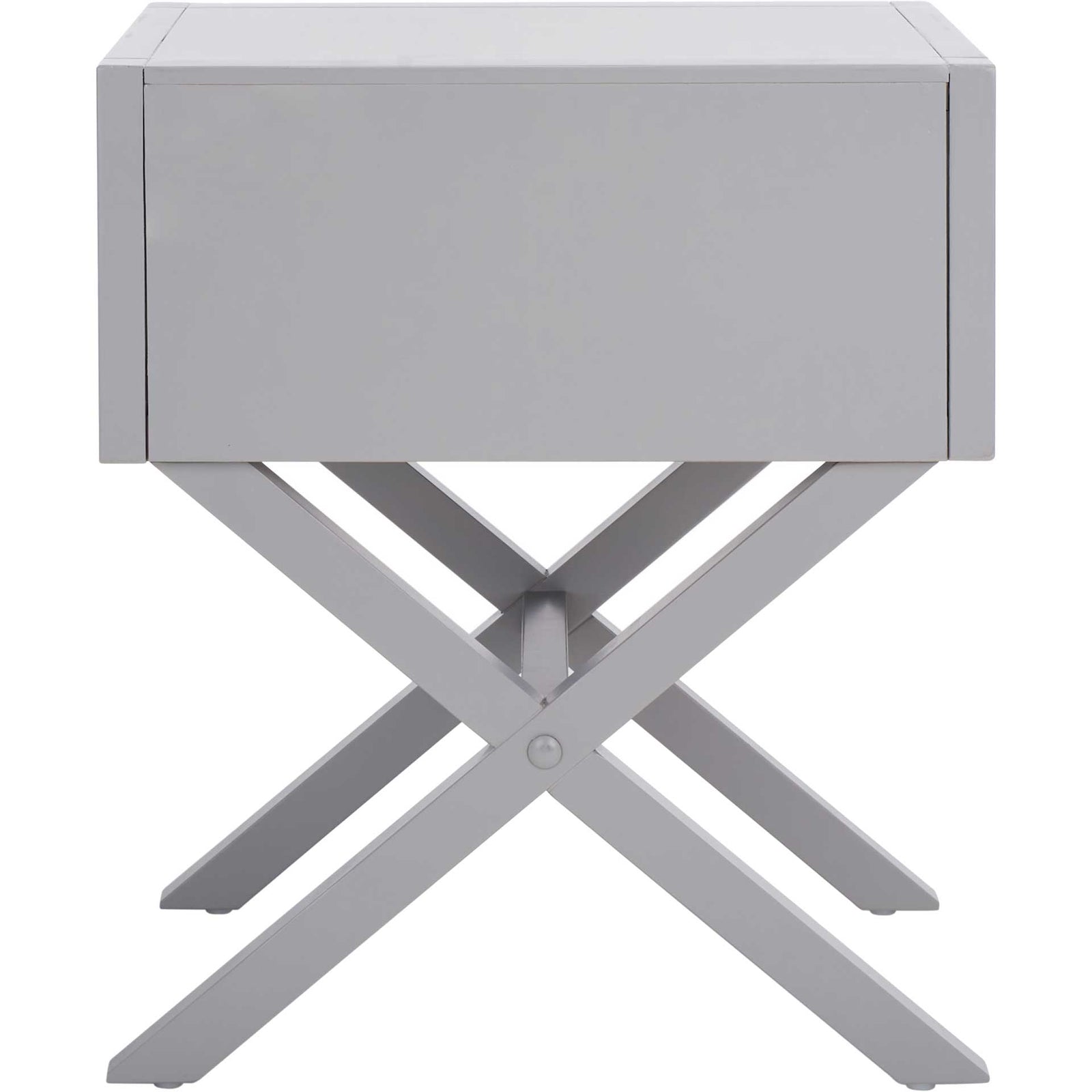 Odessa 1 Drawer Nightstand Gray