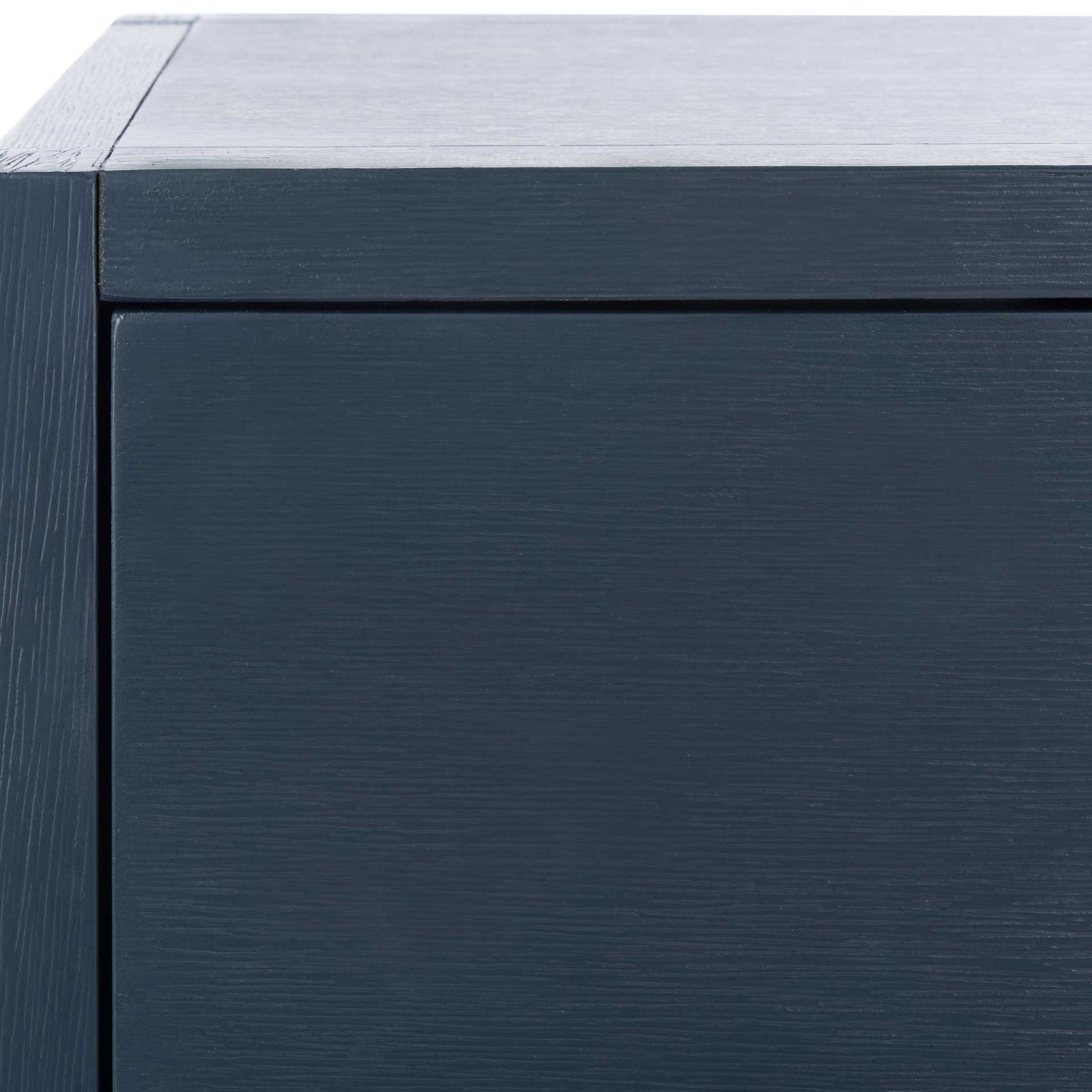 Yuan 1 Drawer 1 Shelf Nightstand Navy