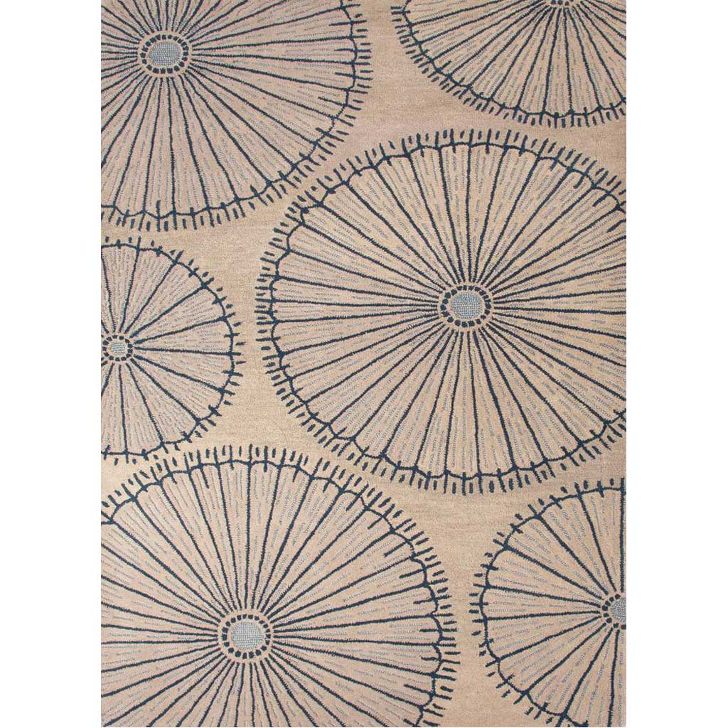 National Geographic Organism Fog/Ensign Blue Area Rug