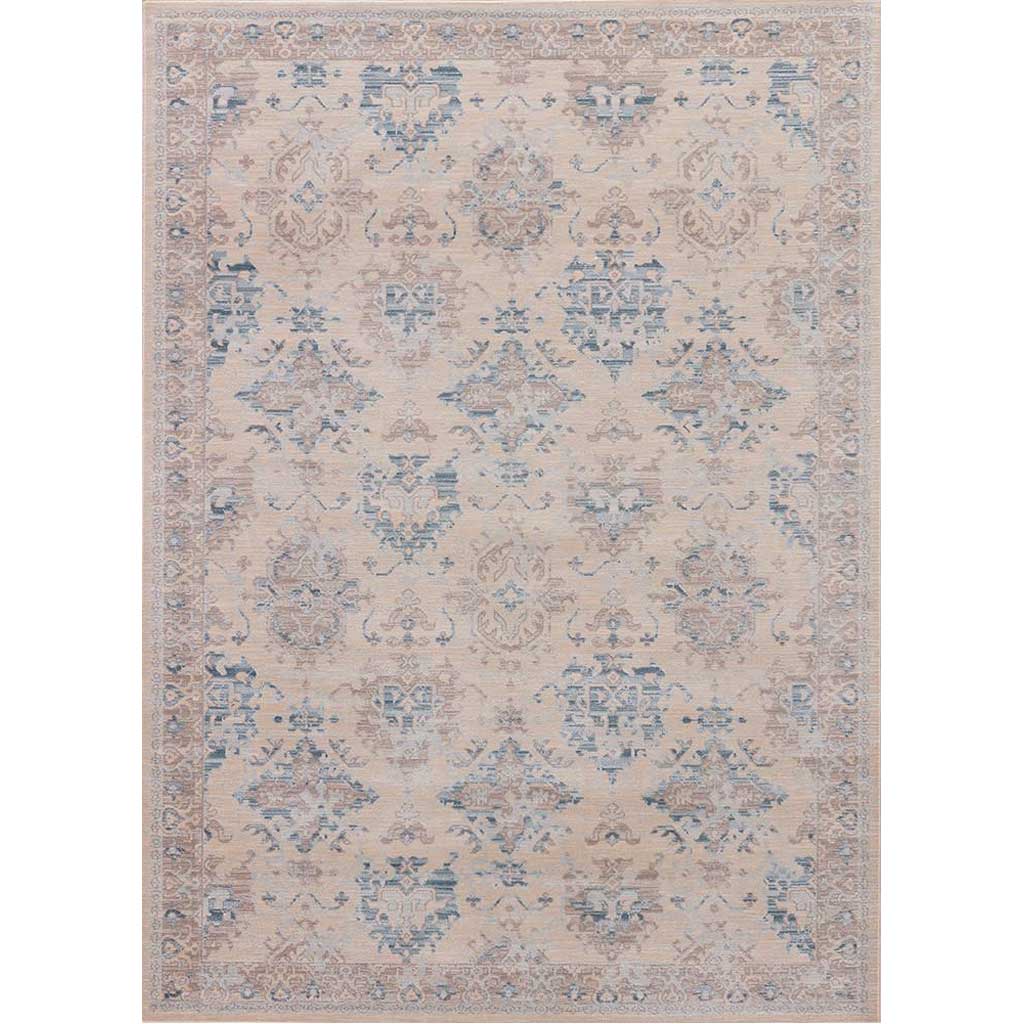 Nysea Cannes Gray/White Area Rug