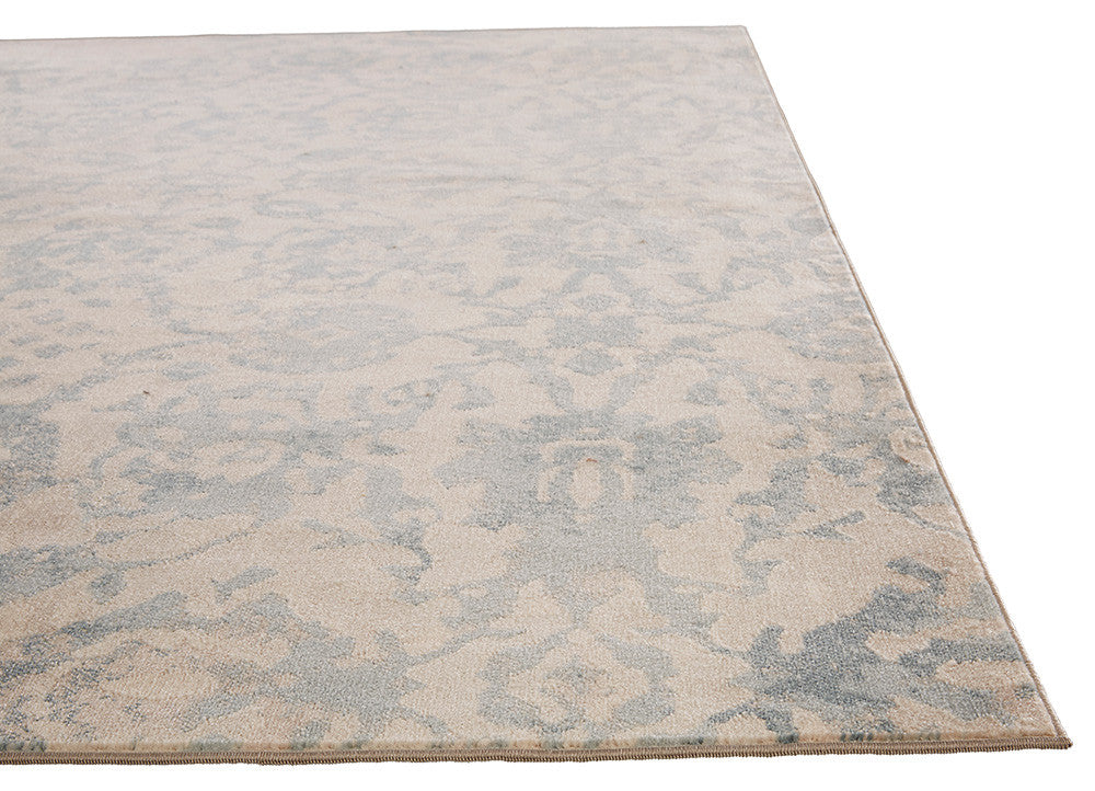 Nysea Bradley Gray/Blue Area Rug