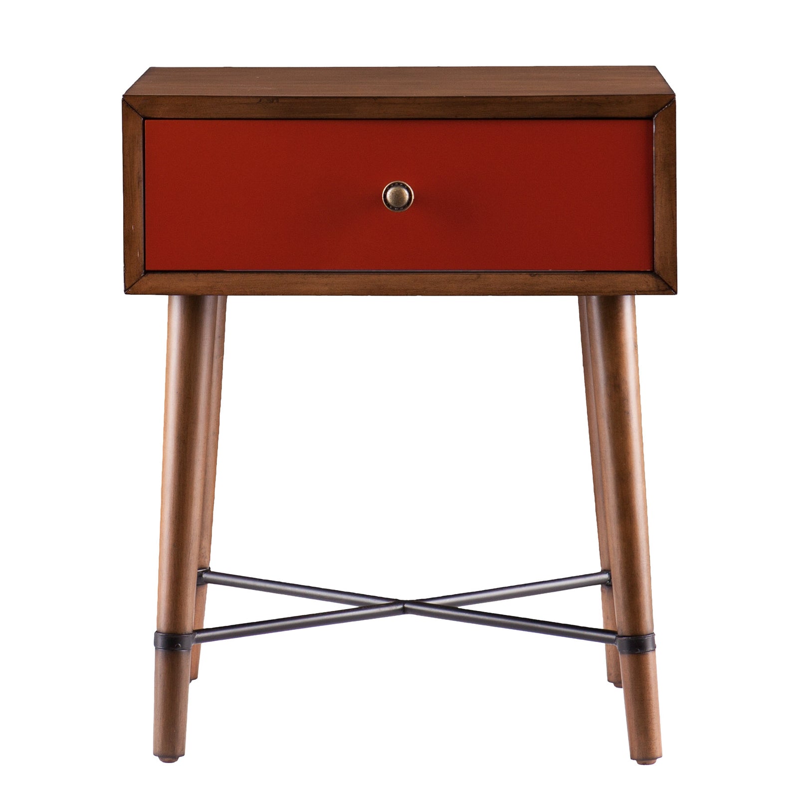 Nova Accent Table Red