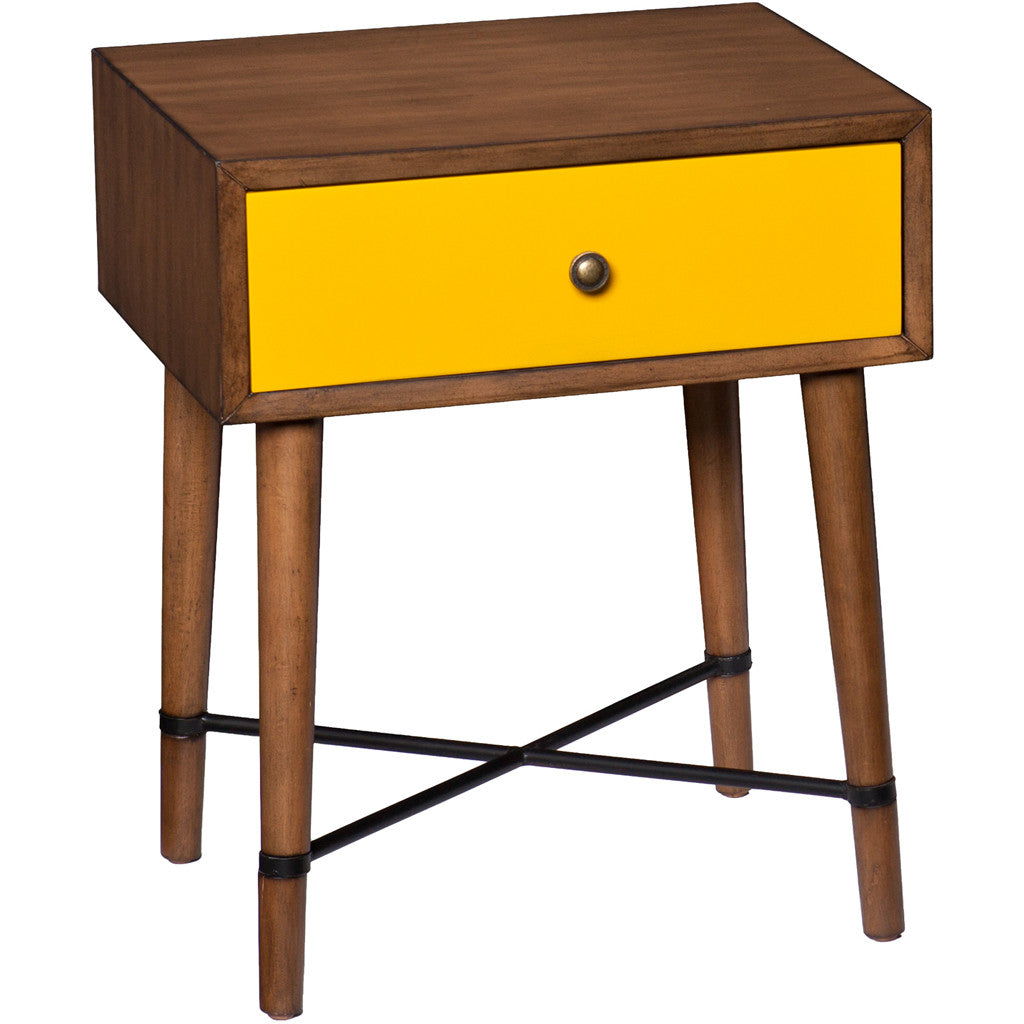 Nova Accent Table Yellow