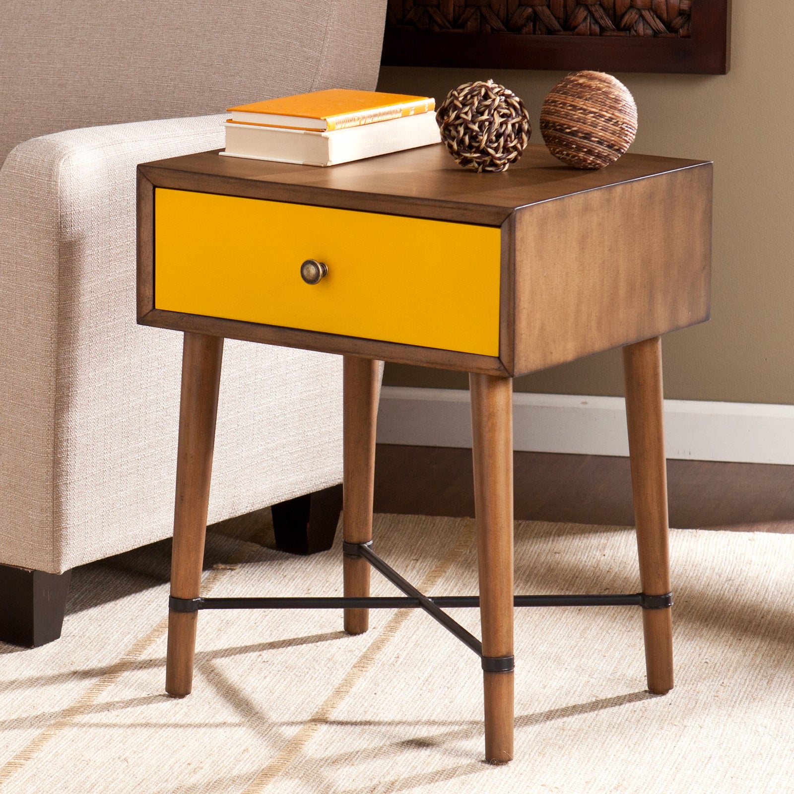 Nova Accent Table Yellow