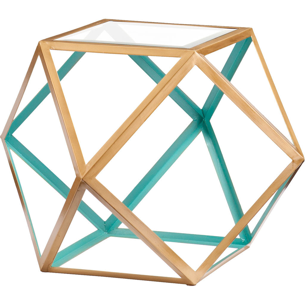 Janiston Accent Table Blue/Champagne