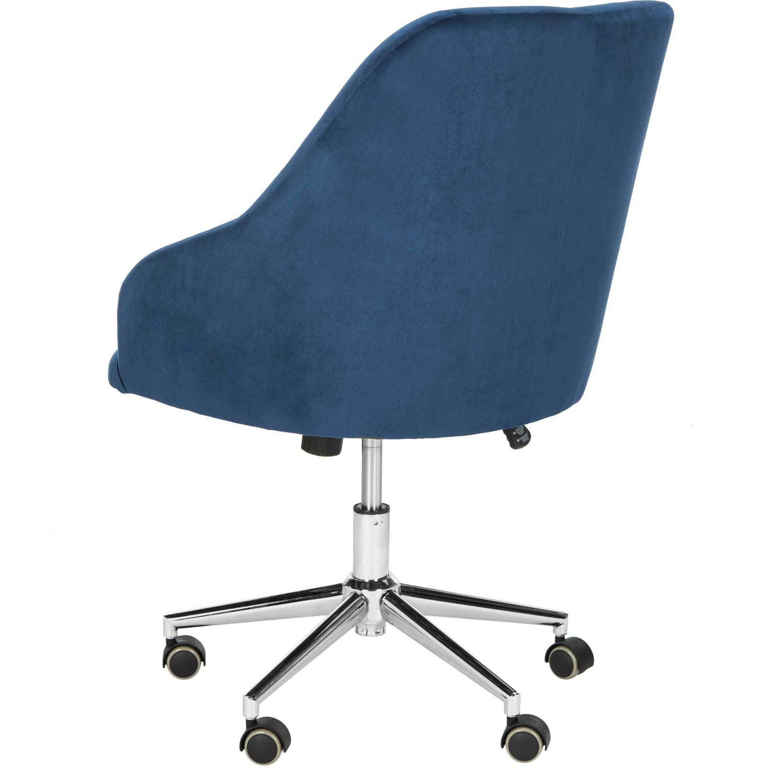 Evelyn Tufted Velvet Swivel Office Chair