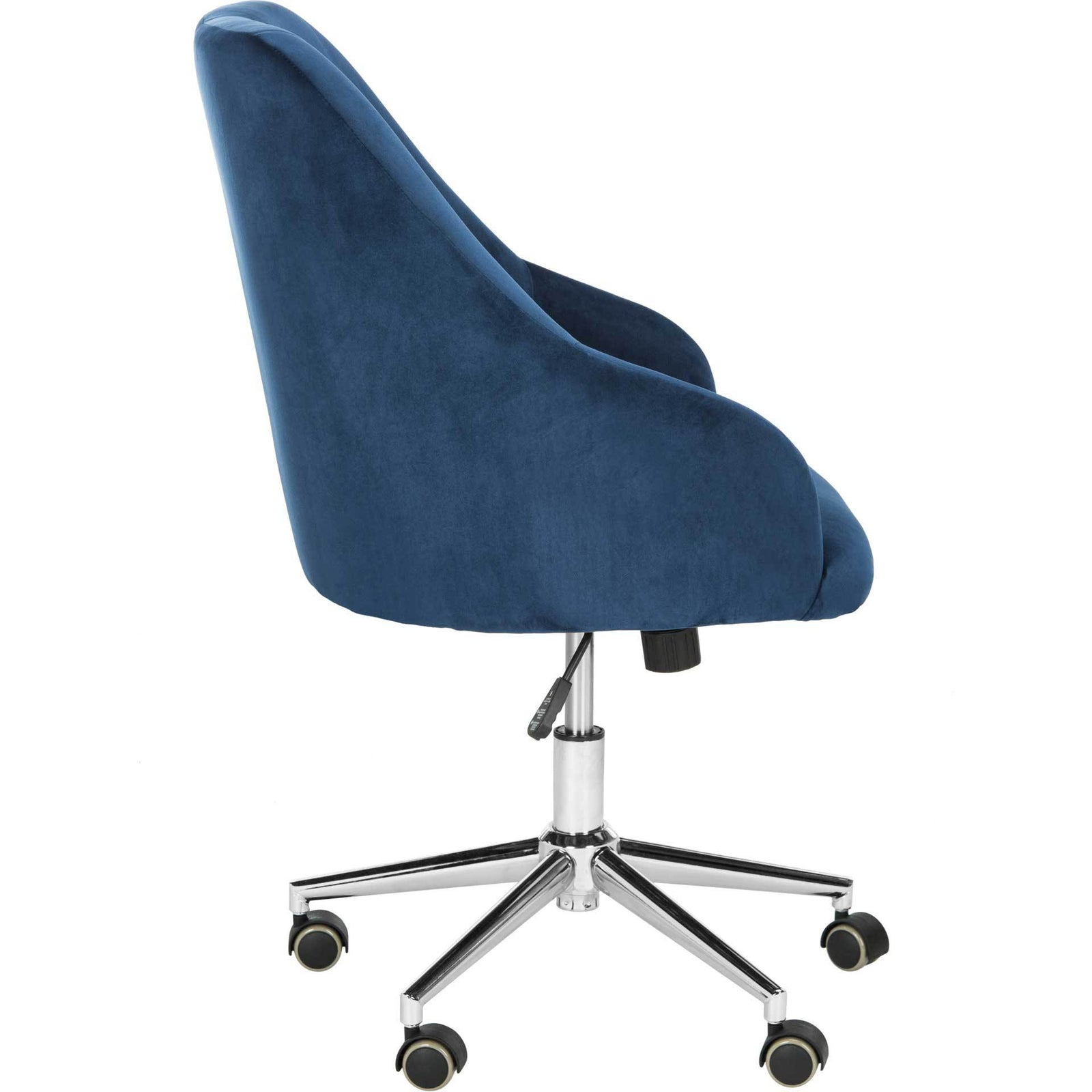 Evelyn Tufted Velvet Swivel Office Chair