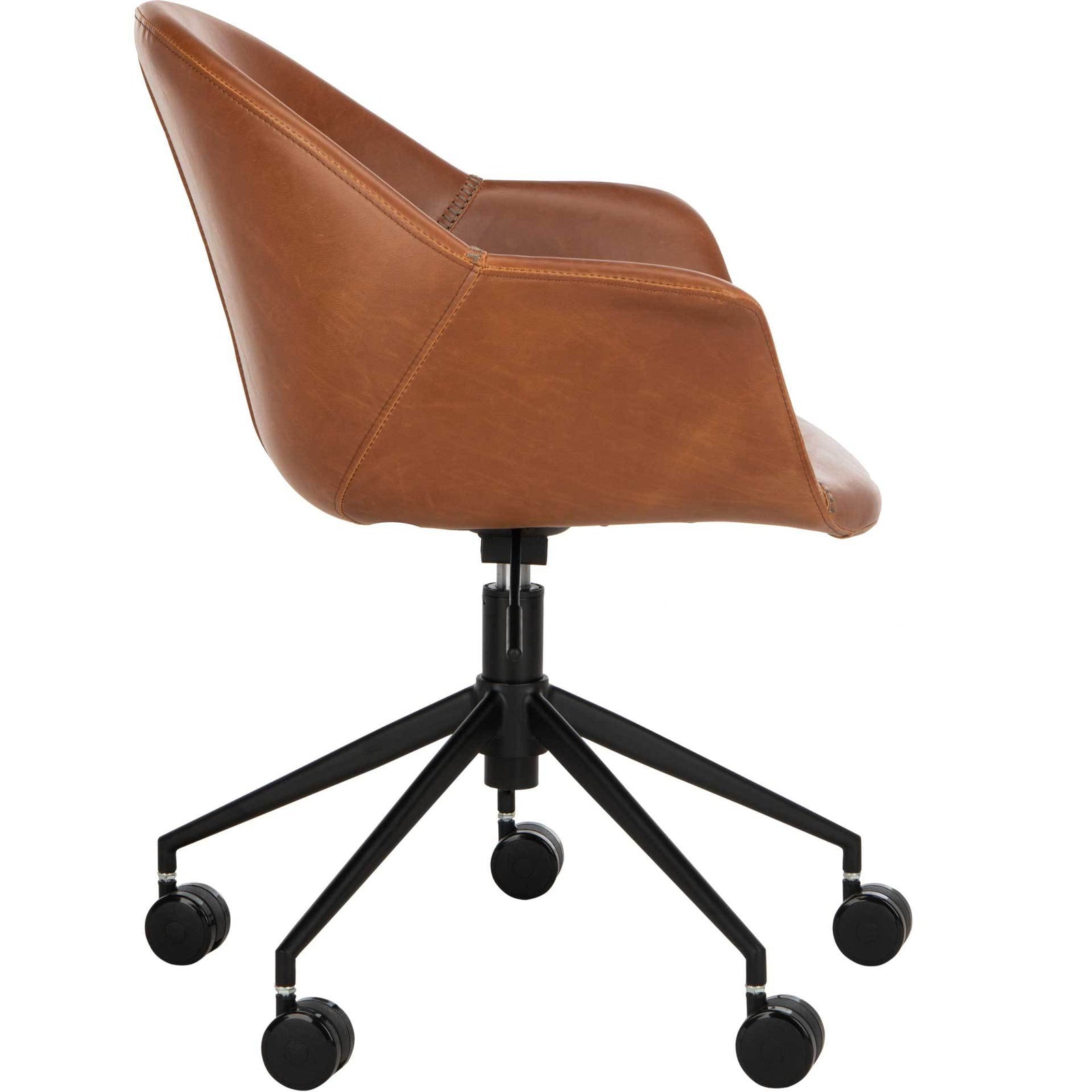 Emanuel Office Chair Light Brown/Black