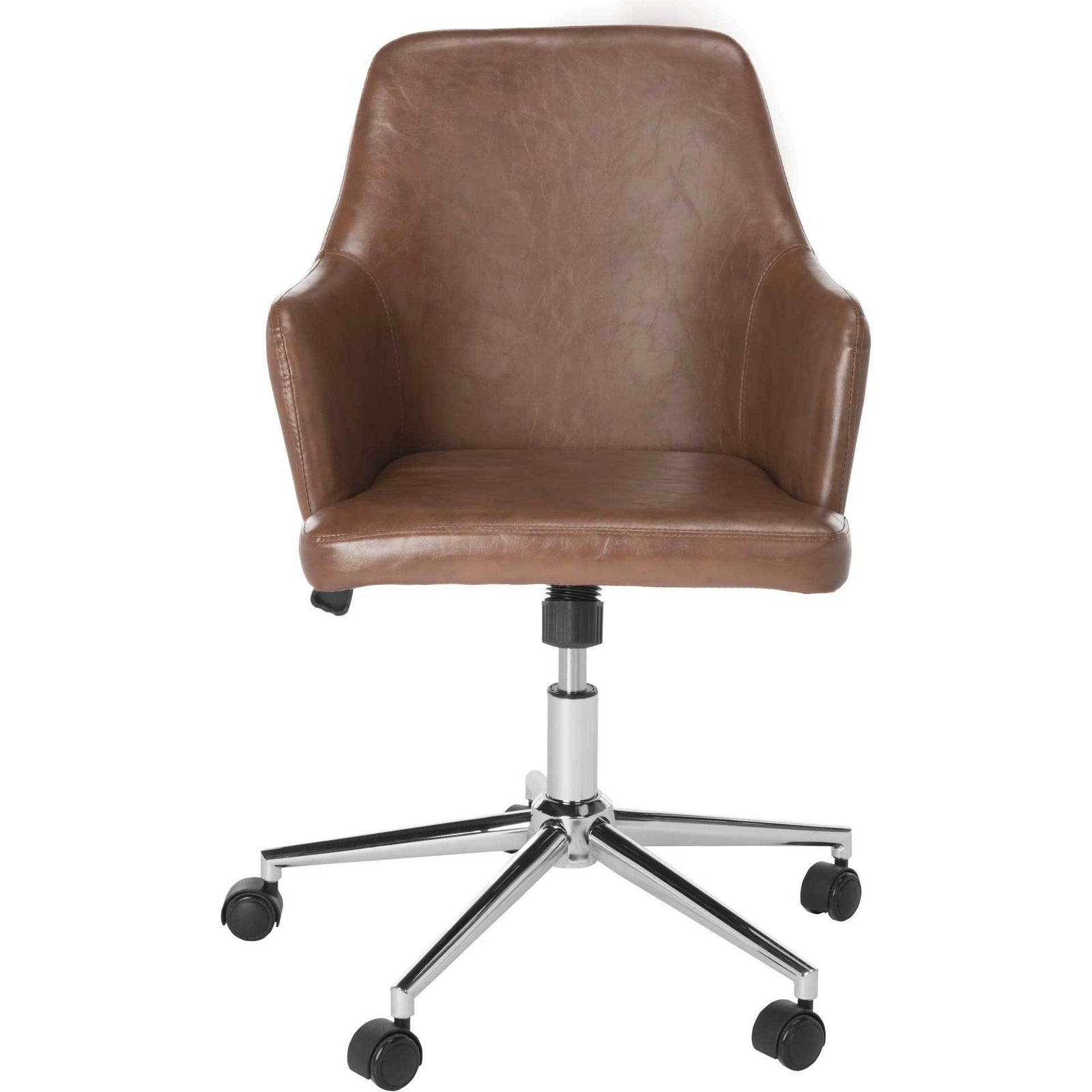 Caiden Swivel Office Chair Brown