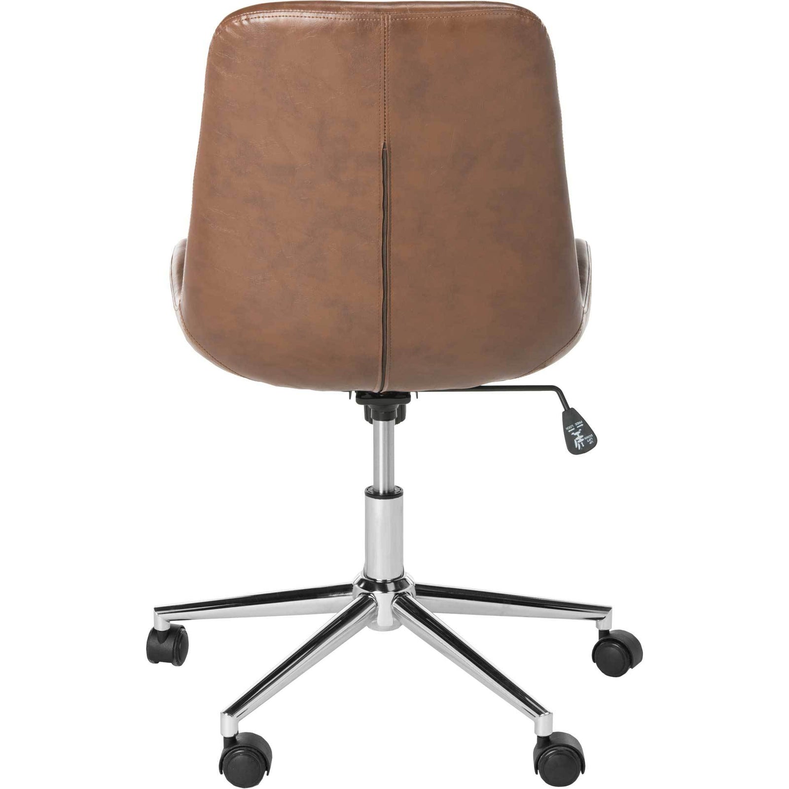 Flynn Swivel Office Chair Brown
