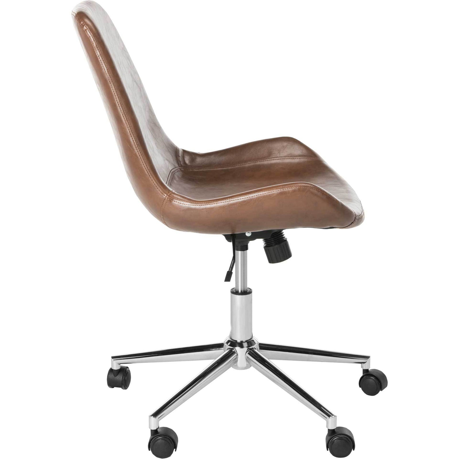 Flynn Swivel Office Chair Brown