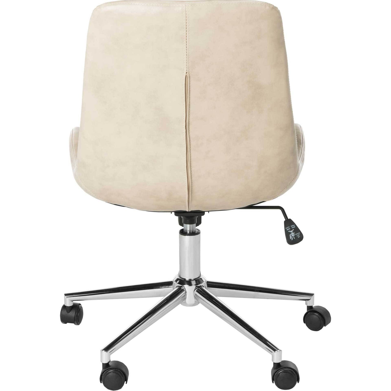 Flynn Swivel Office Chair Beige