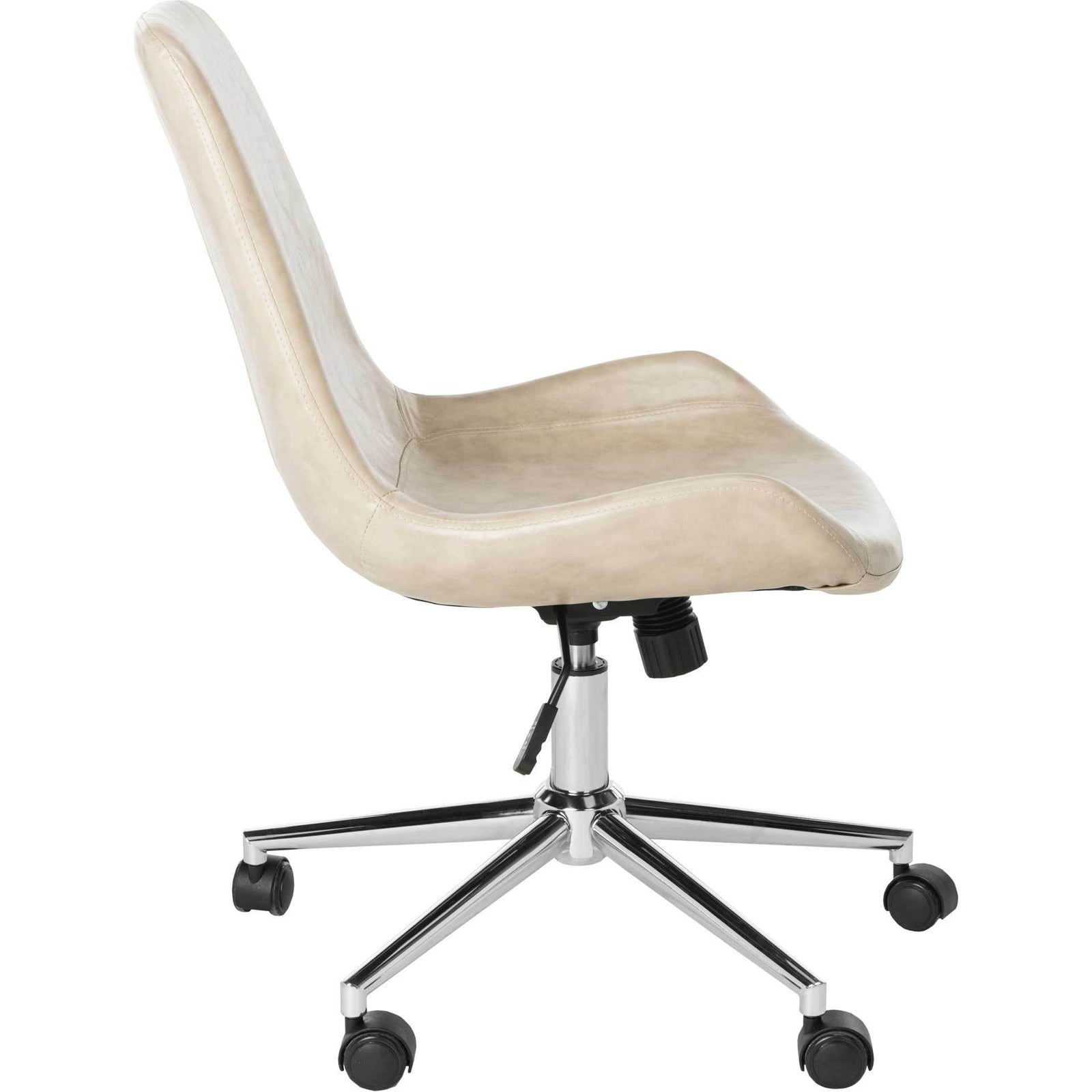 Flynn Swivel Office Chair Beige