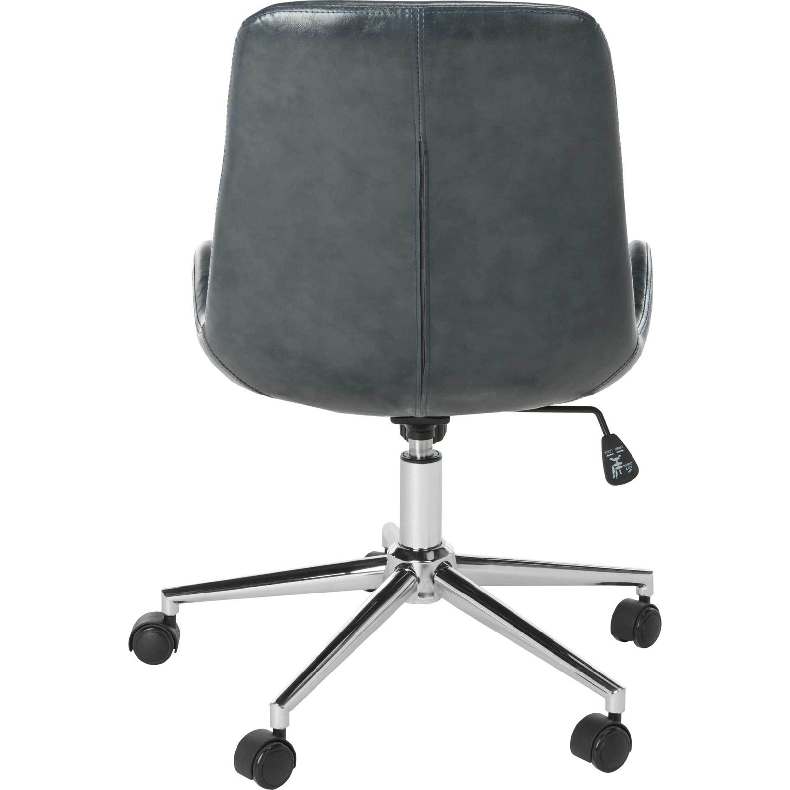 Flynn Swivel Office Chair Dark Gray