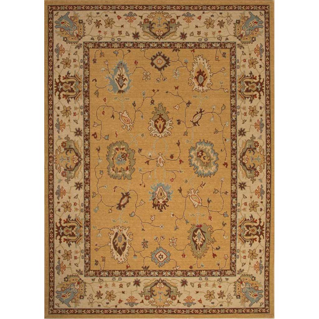 Orient Amri Prairie Sand/Red Wood Area Rug
