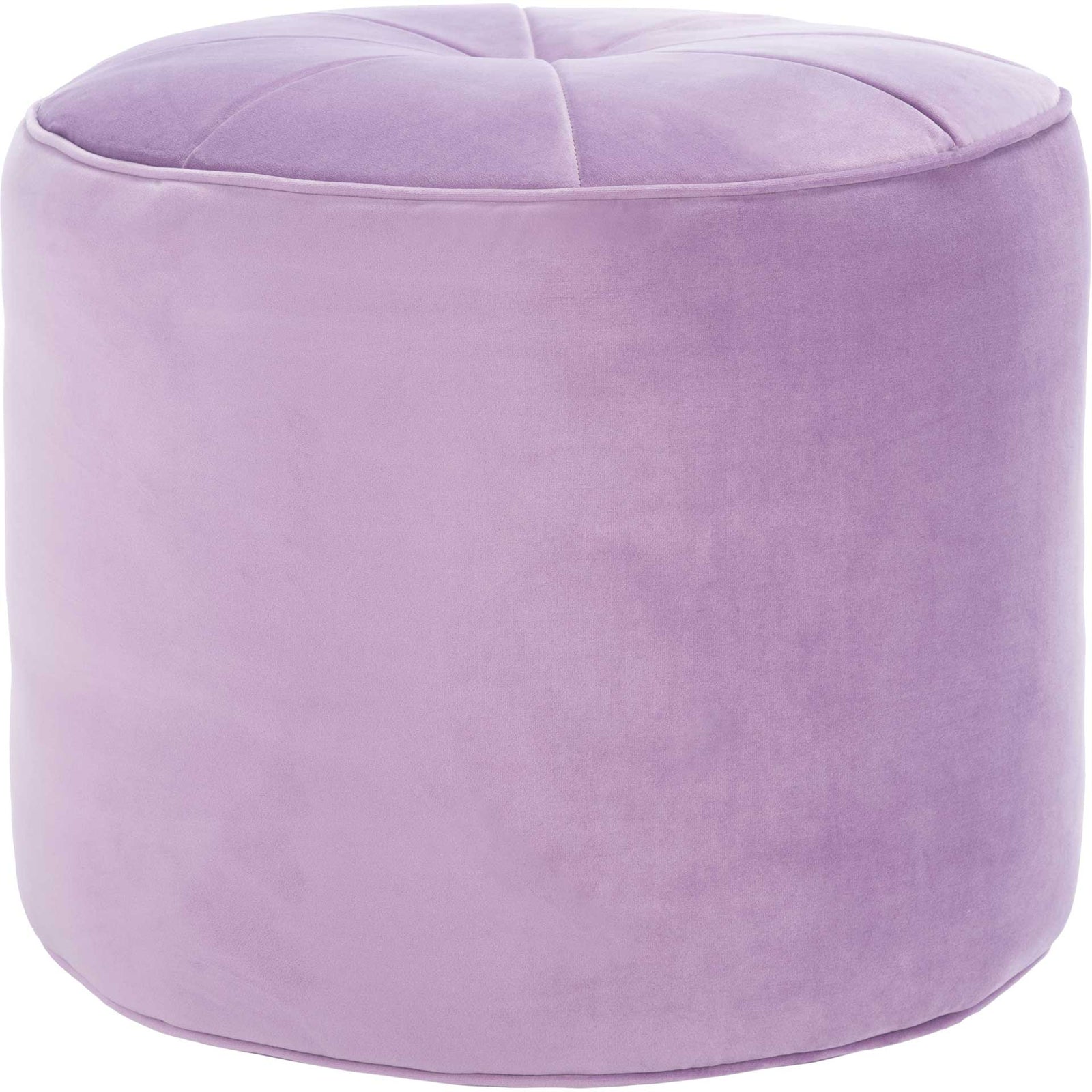 Hanton Cylinder Ottoman Lilac