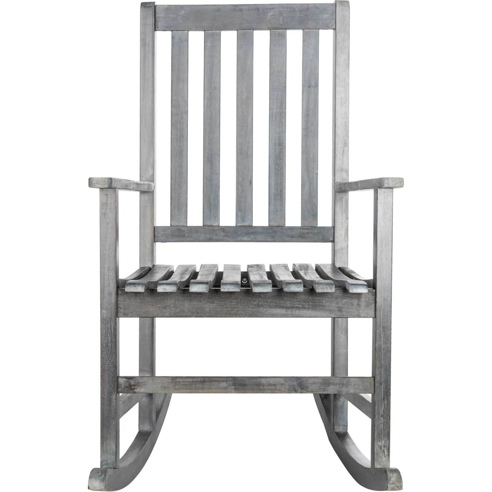 Bamboo Rocking Chair Ash Gray