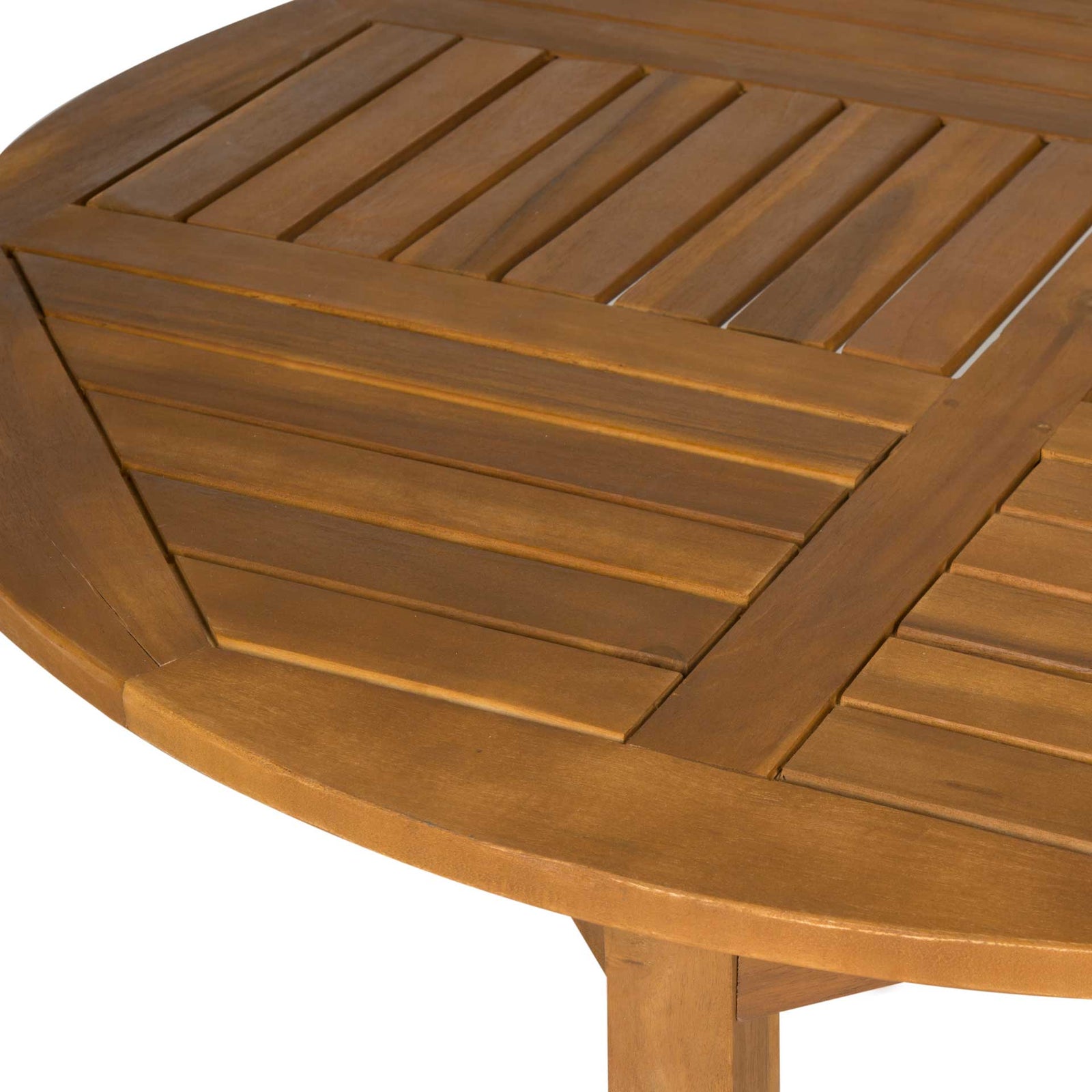 Danaris Round Table Teak Brown