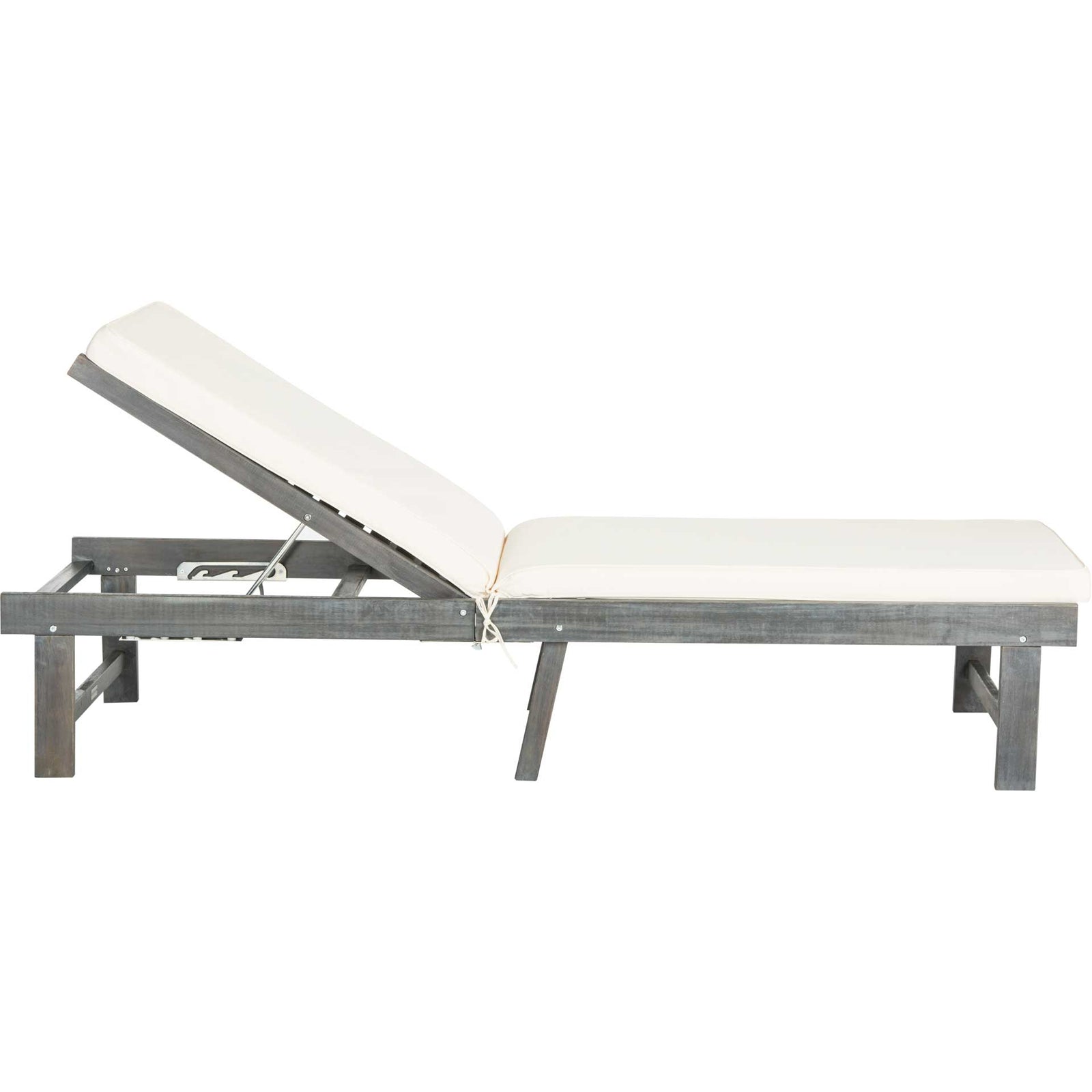 Inaki Chaise Lounge Chair Ash Gray/Beige