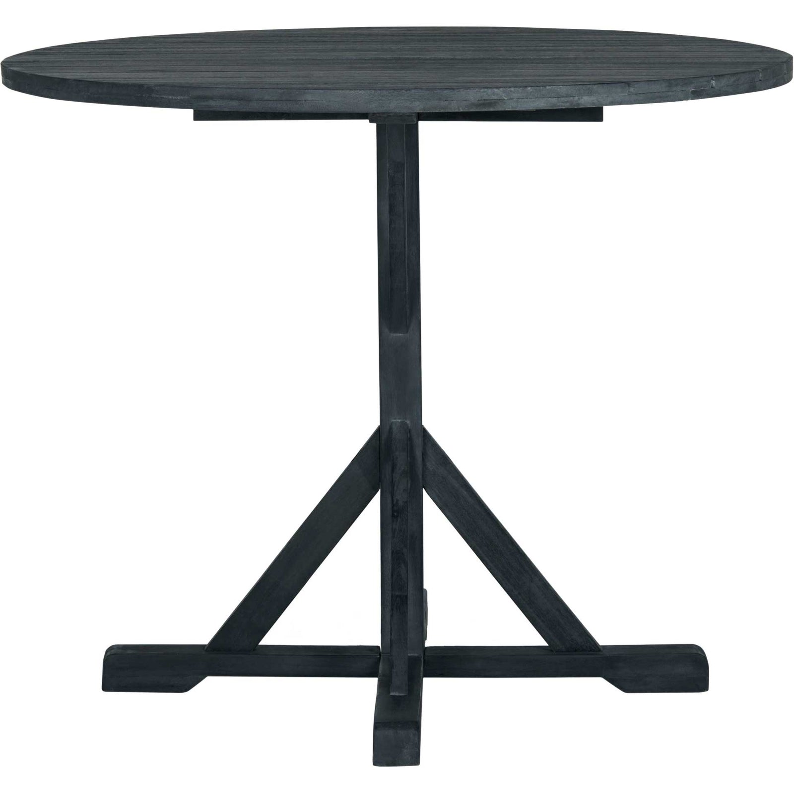 Ardelle Round Table Dark Slate Gray