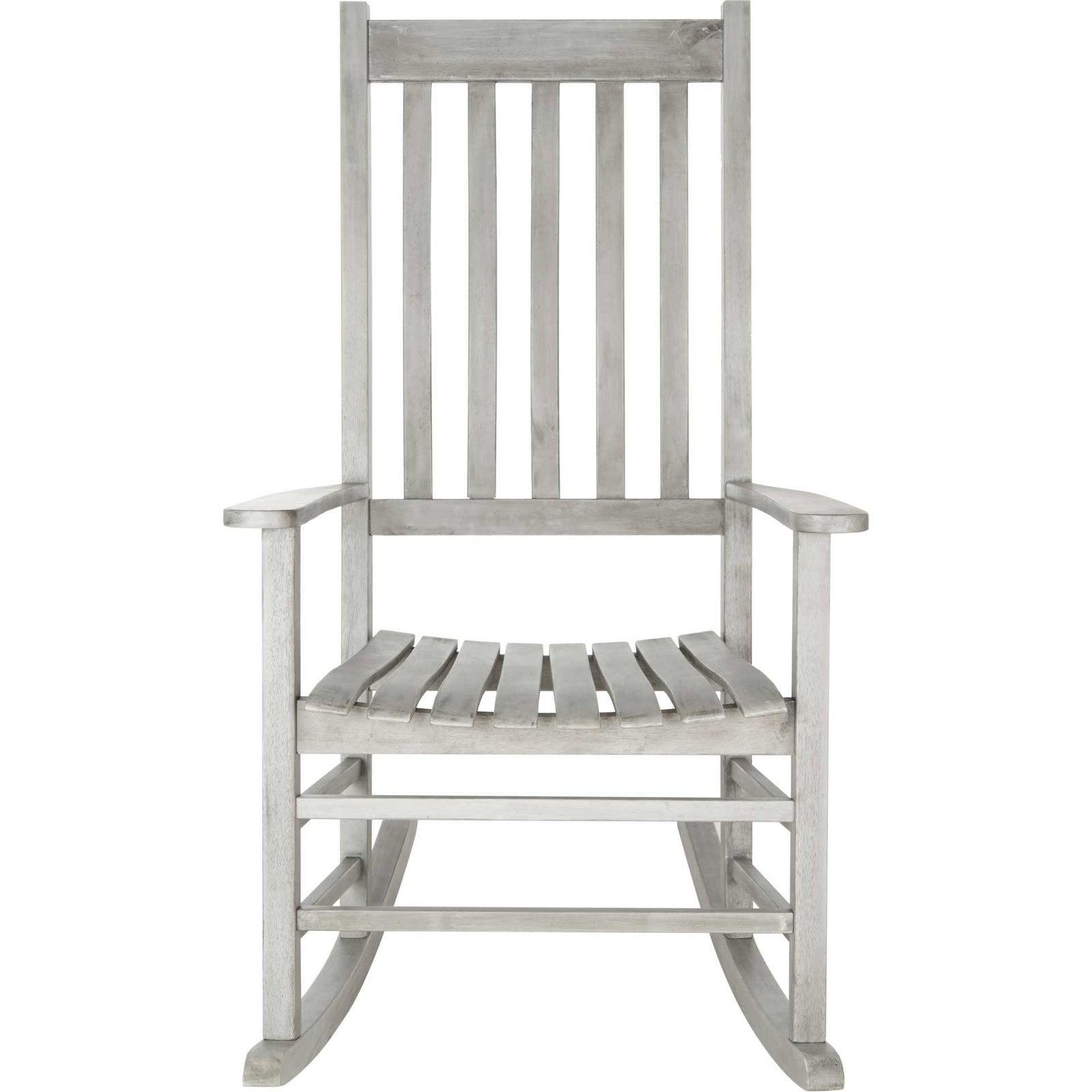 Shag Rocking Chair Gray Wash