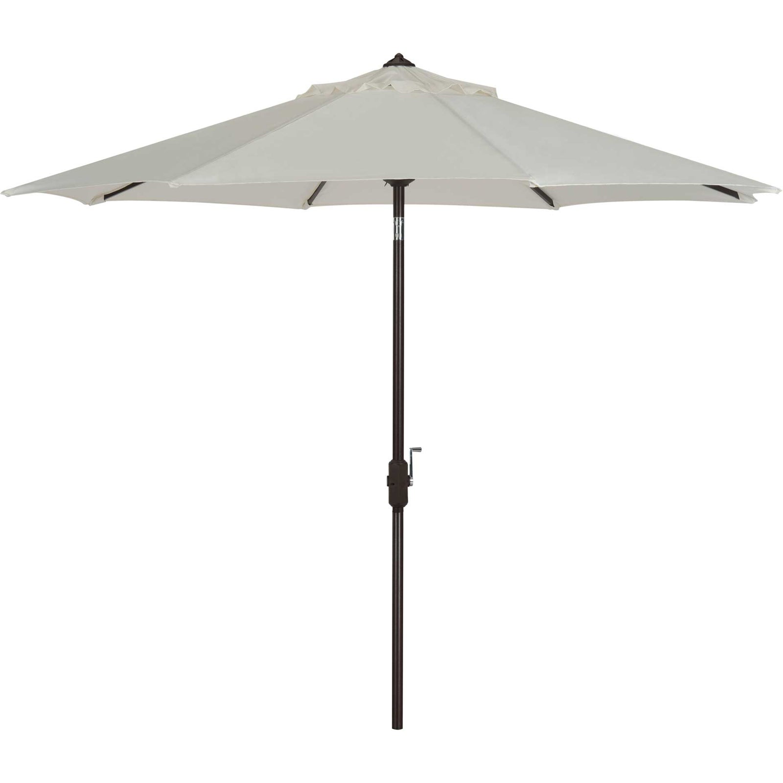 Orna Uv Resistant Auto Tilt Crank Umbrella Natural