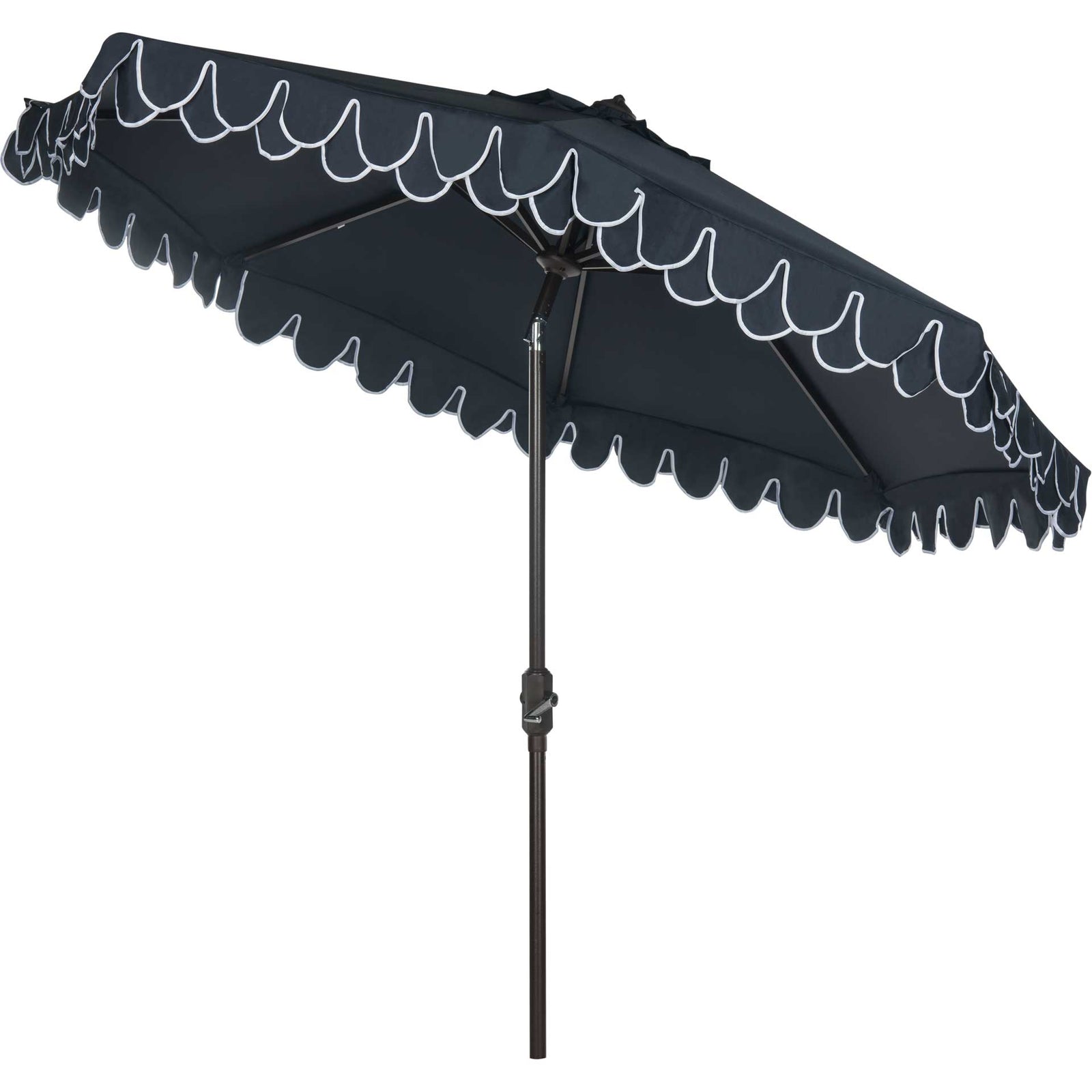 Electra Uv Resistant Auto Tilt Umbrella Navy/White