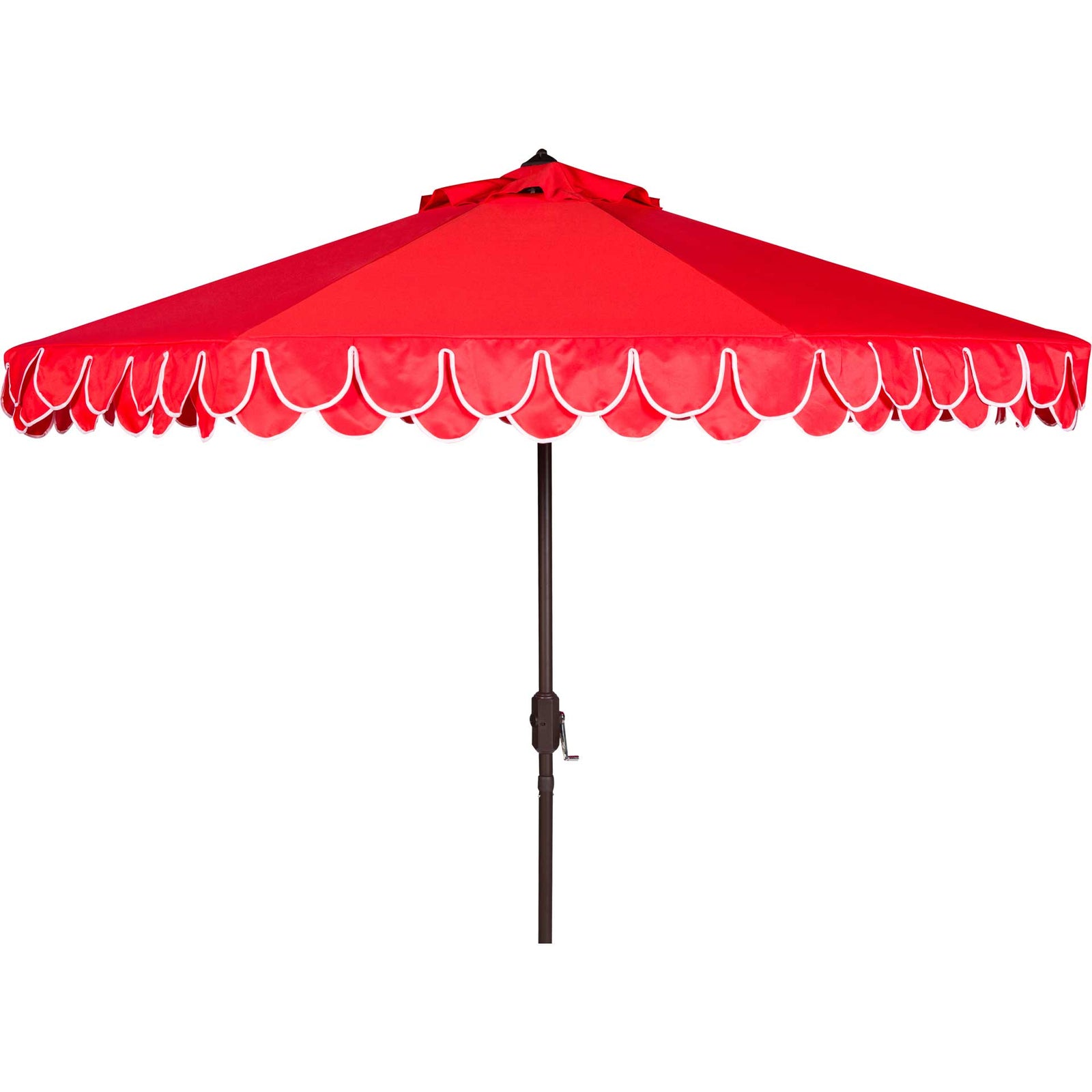 Electra Auto Tilt Umbrella Red/White