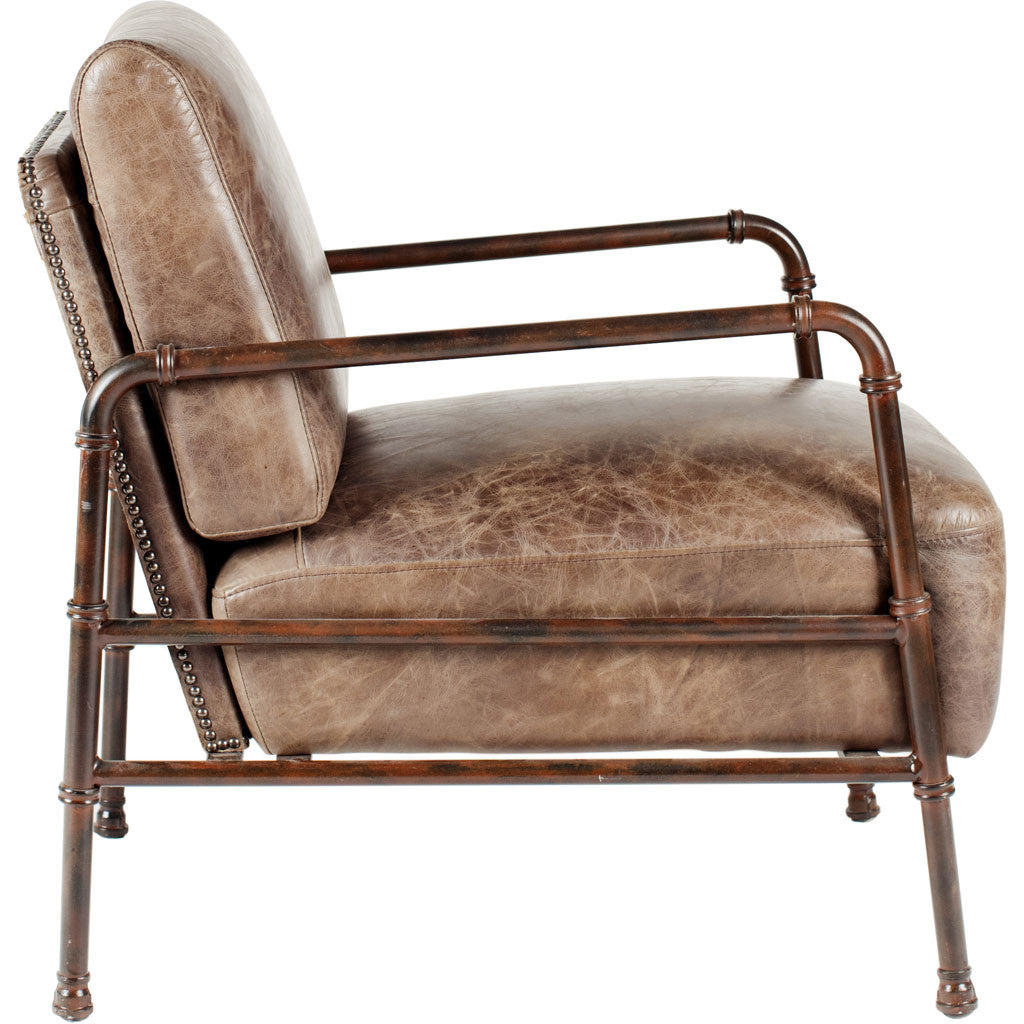 Liander Club Chair Light Brown