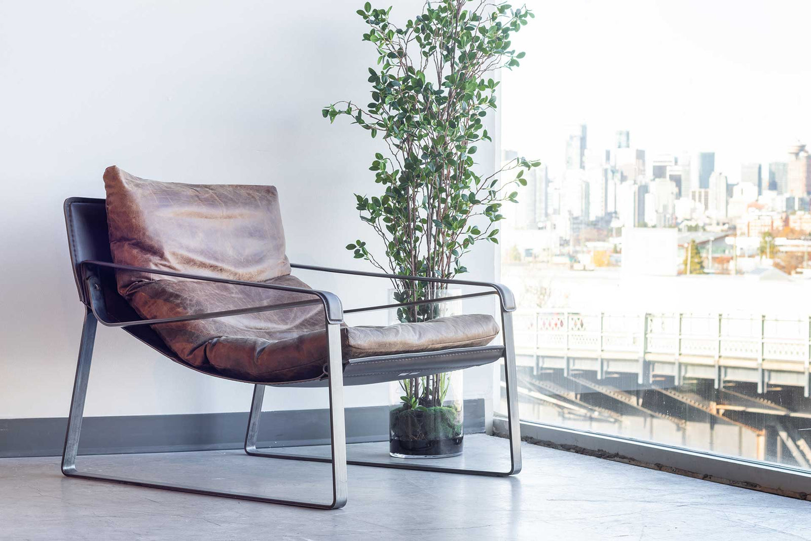 Conley Club Chair Brown