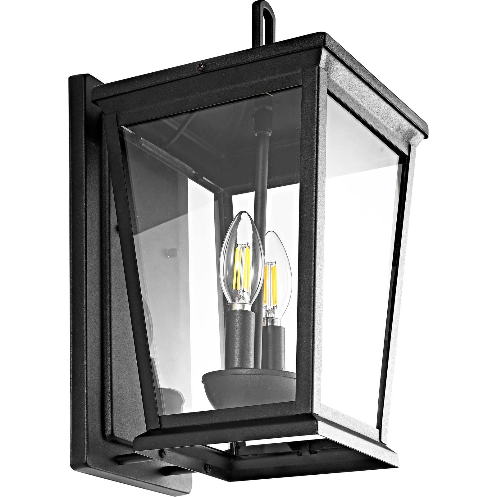 Mori Outdoor Wall Lantern Black