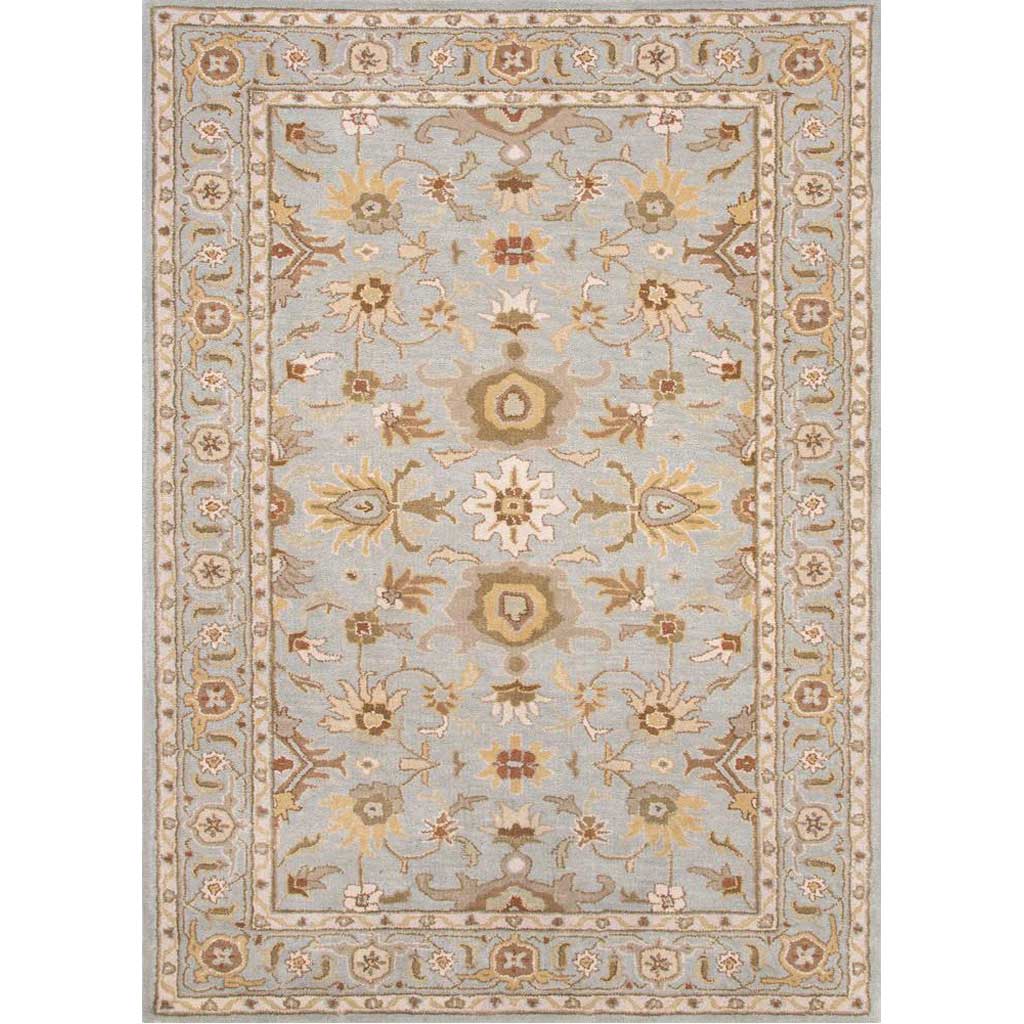 Poeme Abralin Sky Blue Area Rug