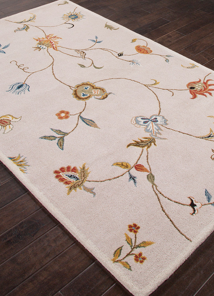 Poeme Alsace Antique White Area Rug