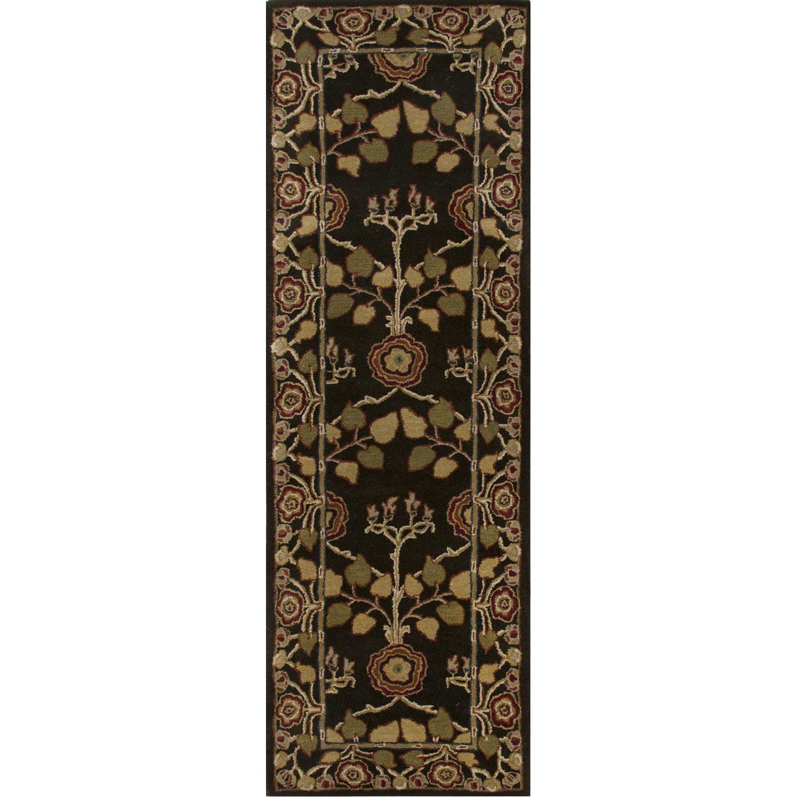 Poeme Rodez Deep Charcoal Runner Rug